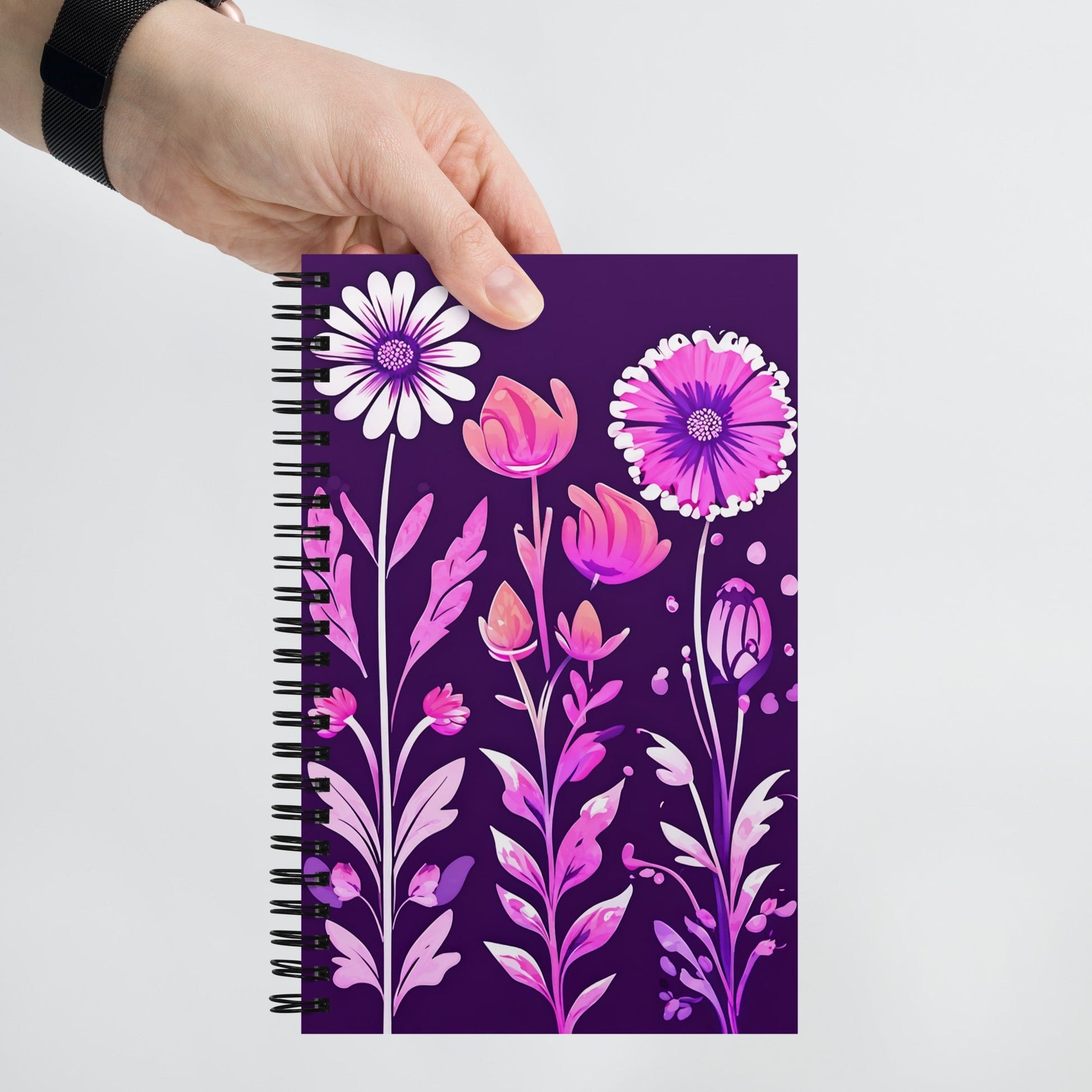 Wildflowers Spiral Notebook - Spiral Notebooks - Discovery Co.