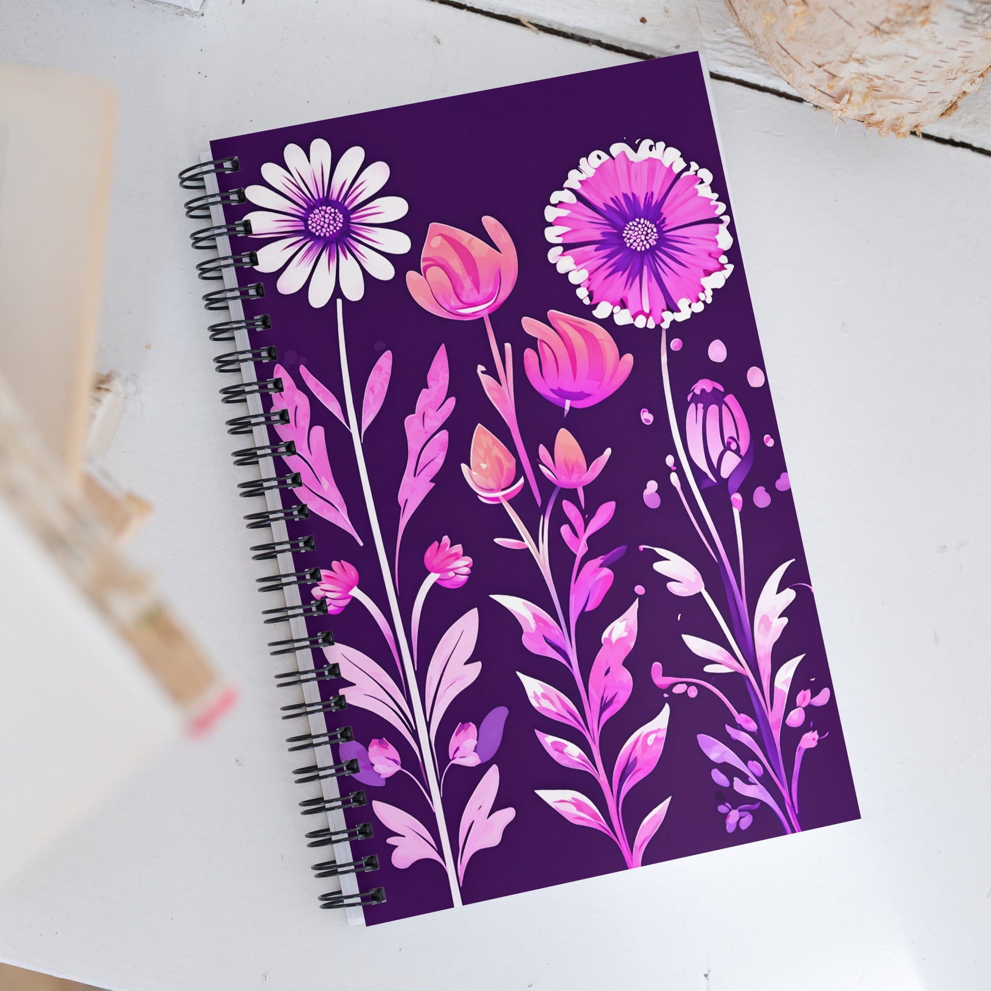 Wildflowers Spiral Notebook - Spiral Notebooks - Discovery Co.