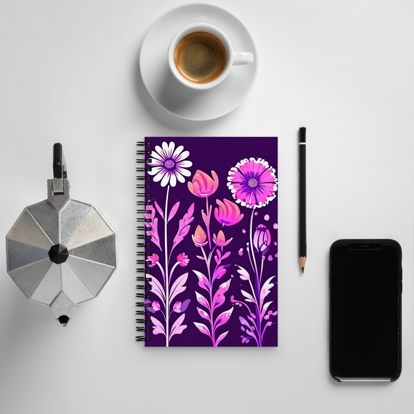 Wildflowers Spiral Notebook - Spiral Notebooks - Discovery Co.