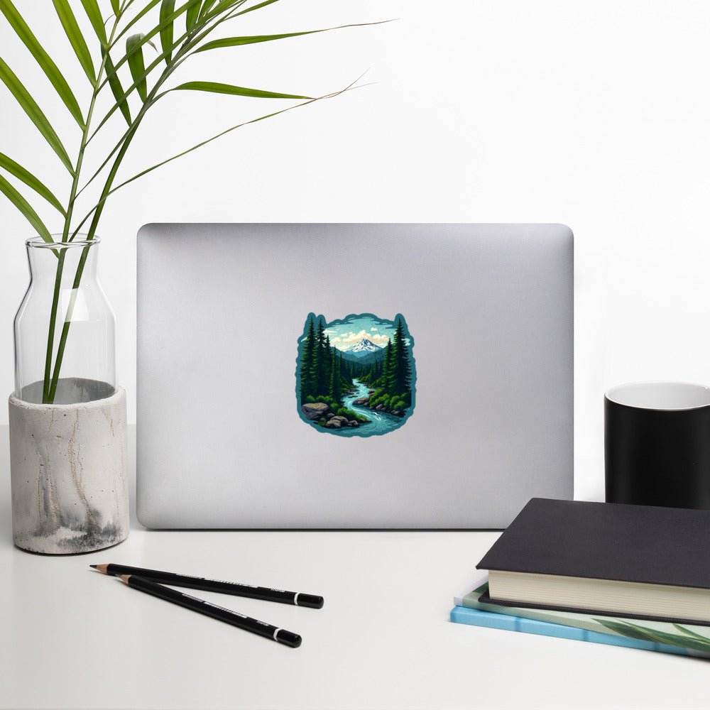 Winding River Bubble - Free Stickers - Stickers - Discovery Co.