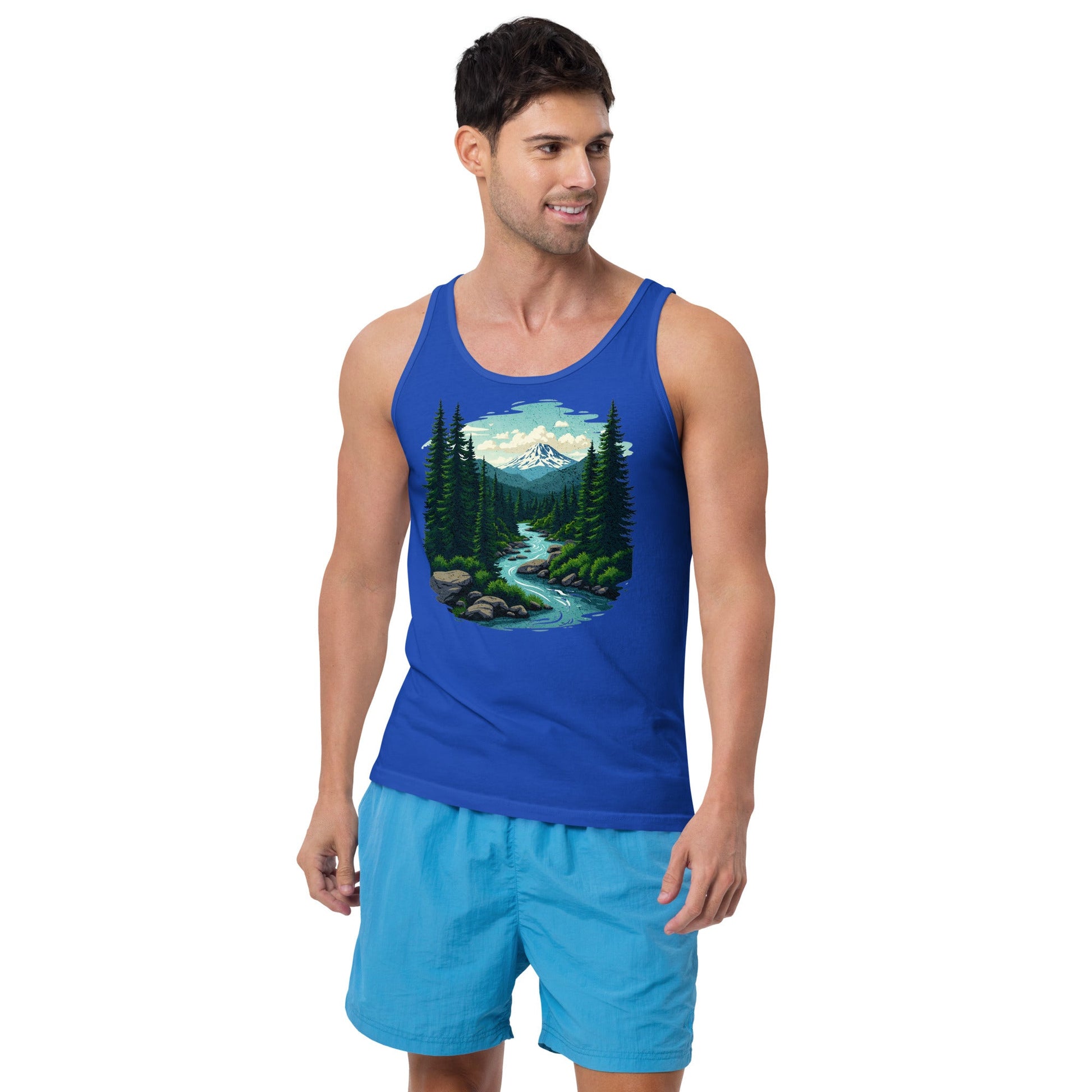 Winding River Men's Tank Top - Men's Shirts - Discovery Co.