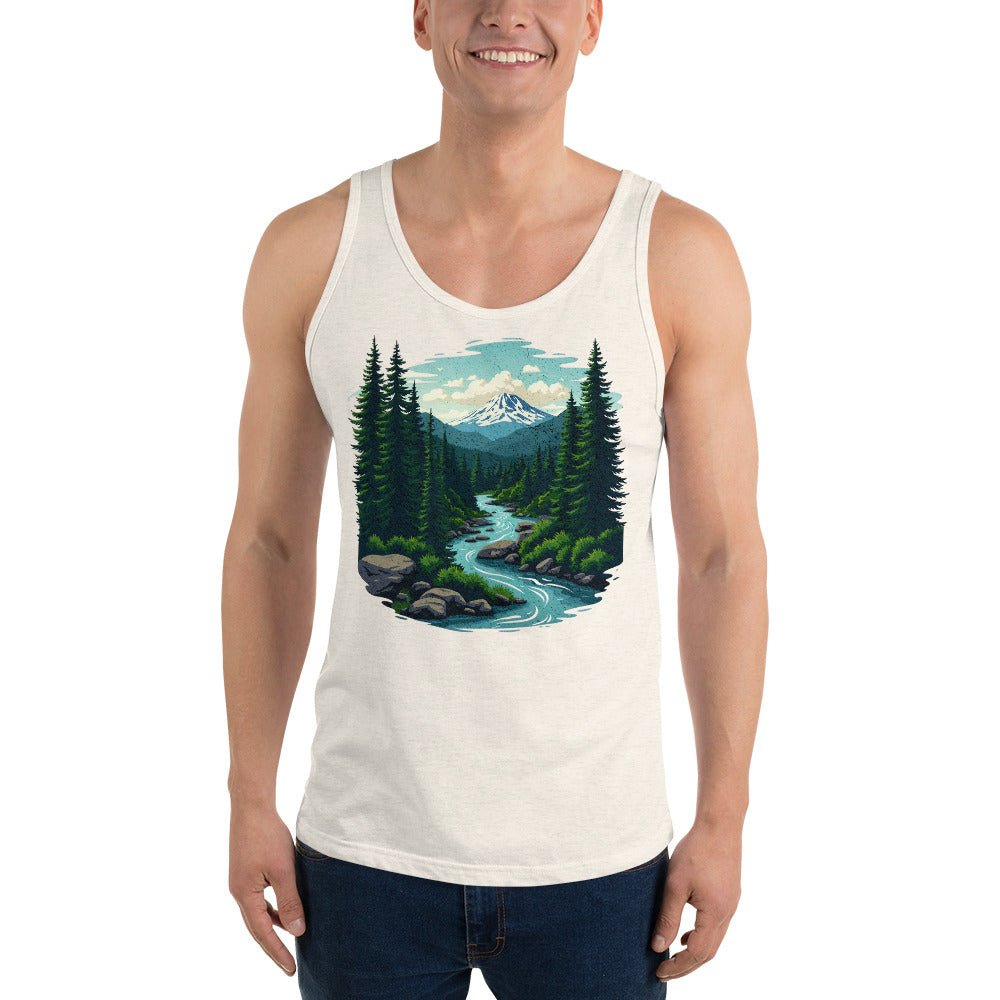 Winding River Men's Tank Top - Men's Shirts - Discovery Co.