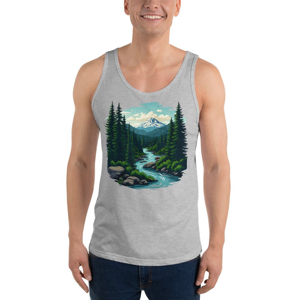 Winding River Men's Tank Top - Men's Shirts - Discovery Co.