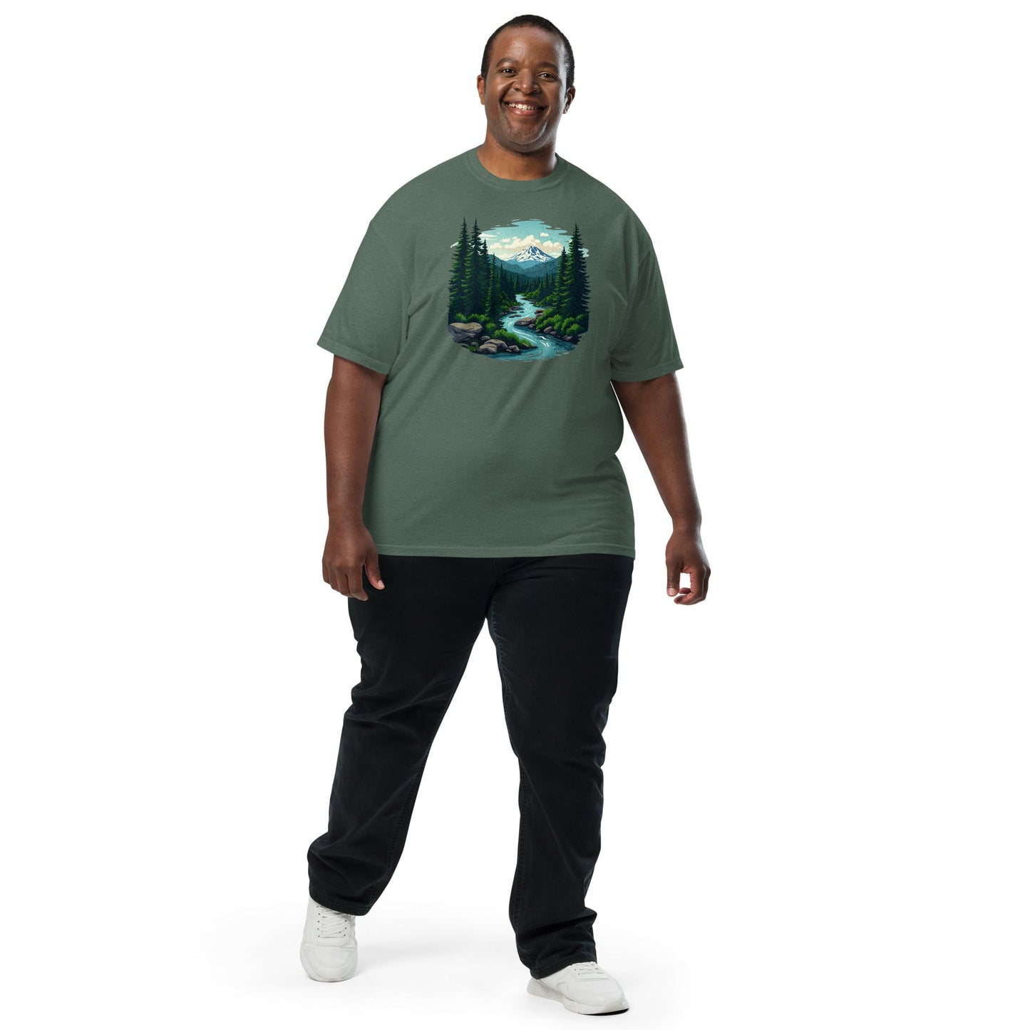 Winding River Men's (Unisex) Premium Tee - Men's Shirts - Discovery Co.