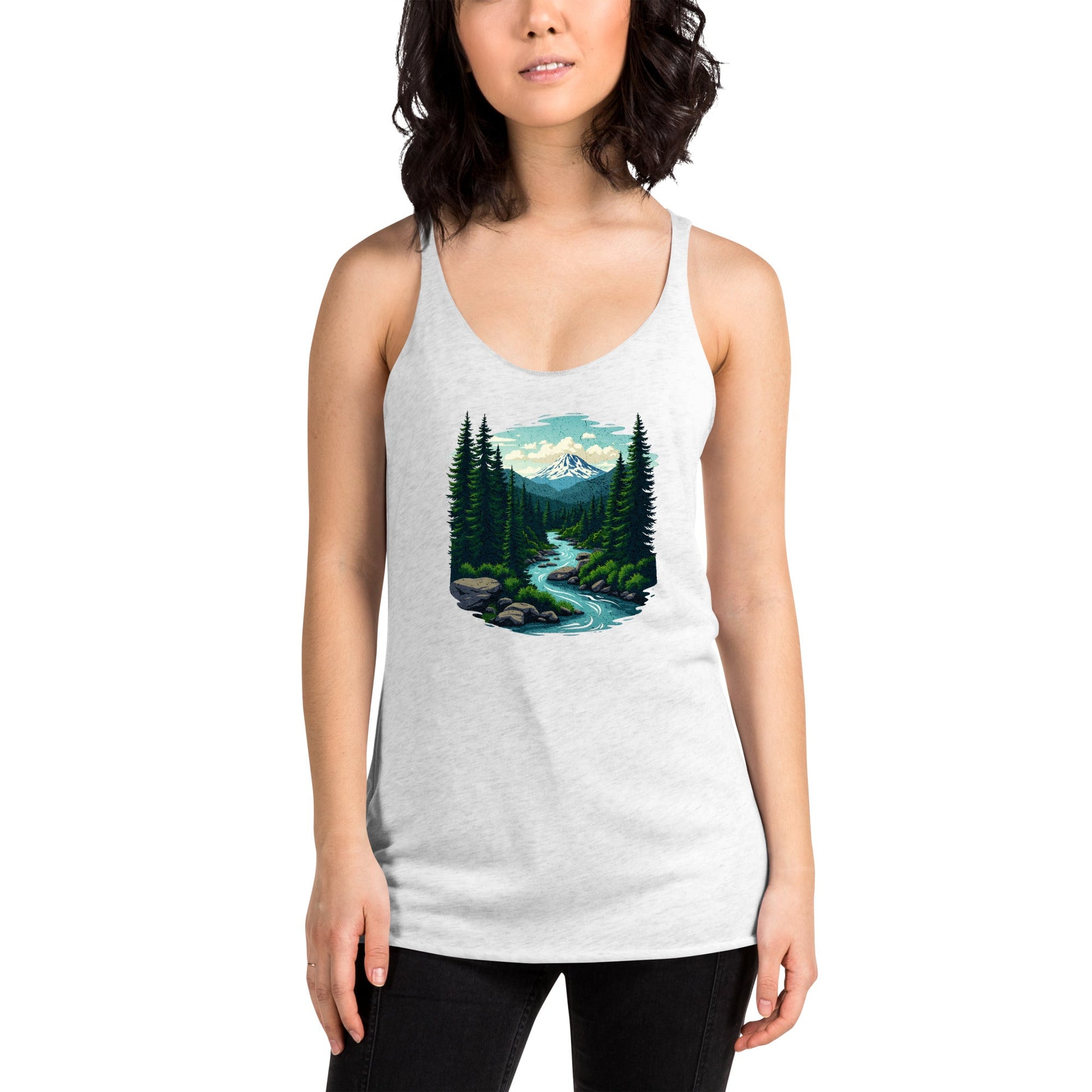 Winding River Women's Racerback Tank - Women's Shirts - Discovery Co.