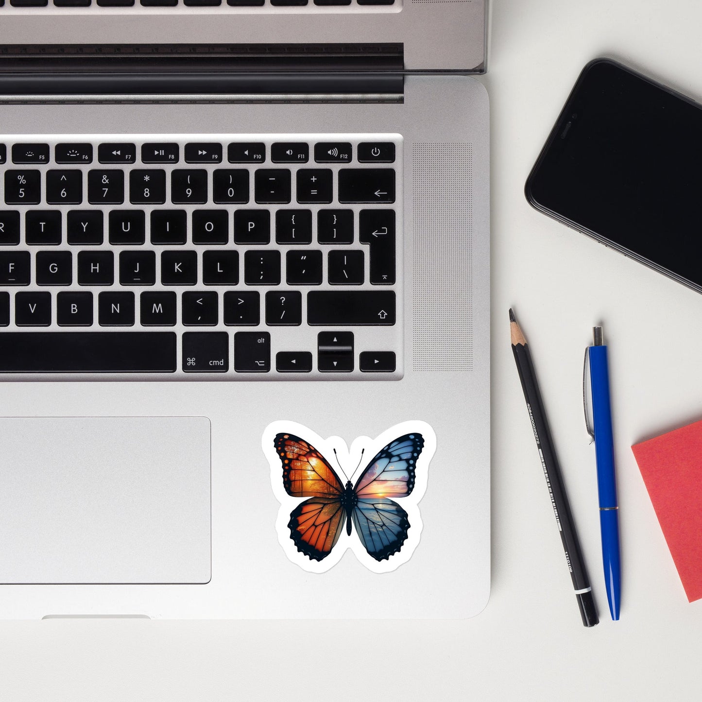 Wings of Nature Butterfly Bubble - Free Stickers - Stickers - Discovery Co.