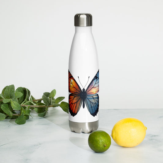 Wings Of Nature Butterfly Stainless Steel Water Bottle - Stainless Steel Water Bottle - Discovery Co.