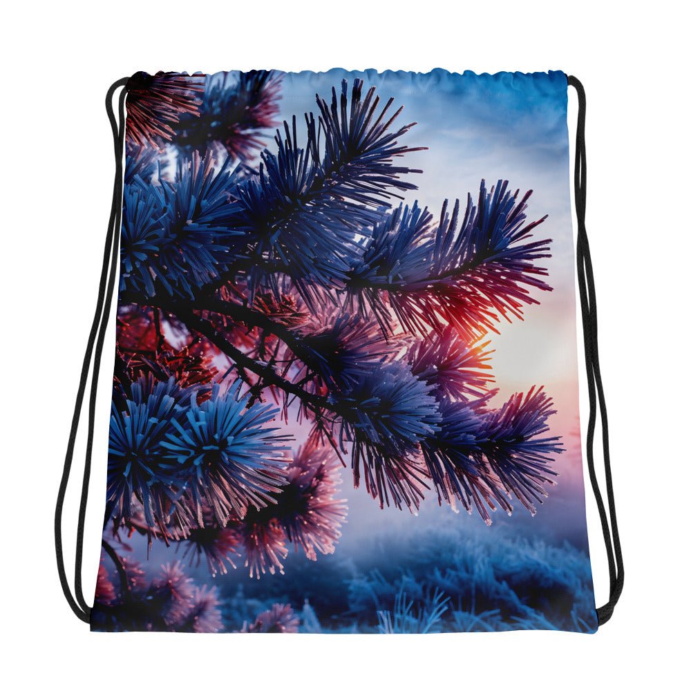 Winter Frost Drawstring Bag - Drawstring Bag - Discovery Co.