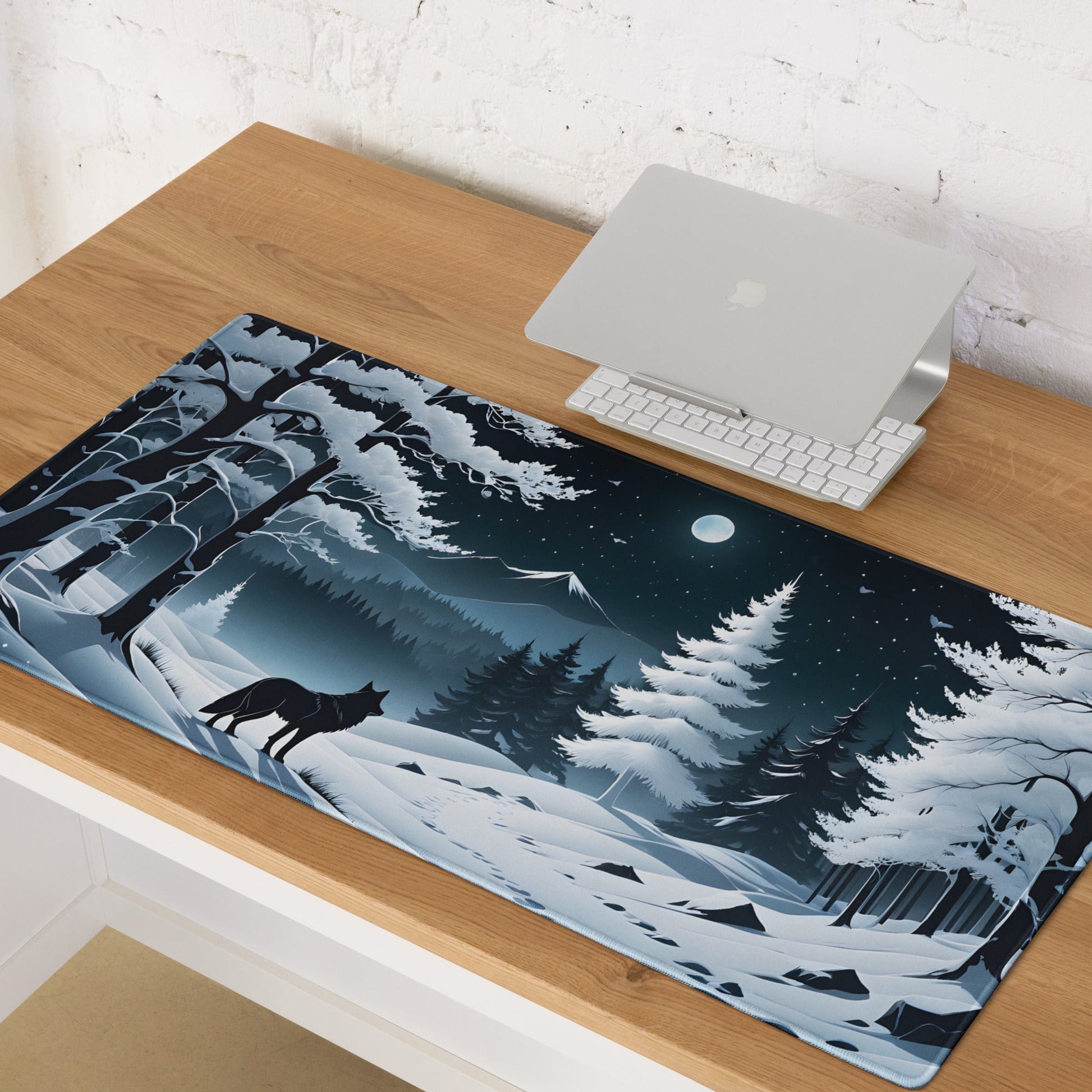 Winter Wolf Gaming Mouse Pad - Mouse Pads - Discovery Co.