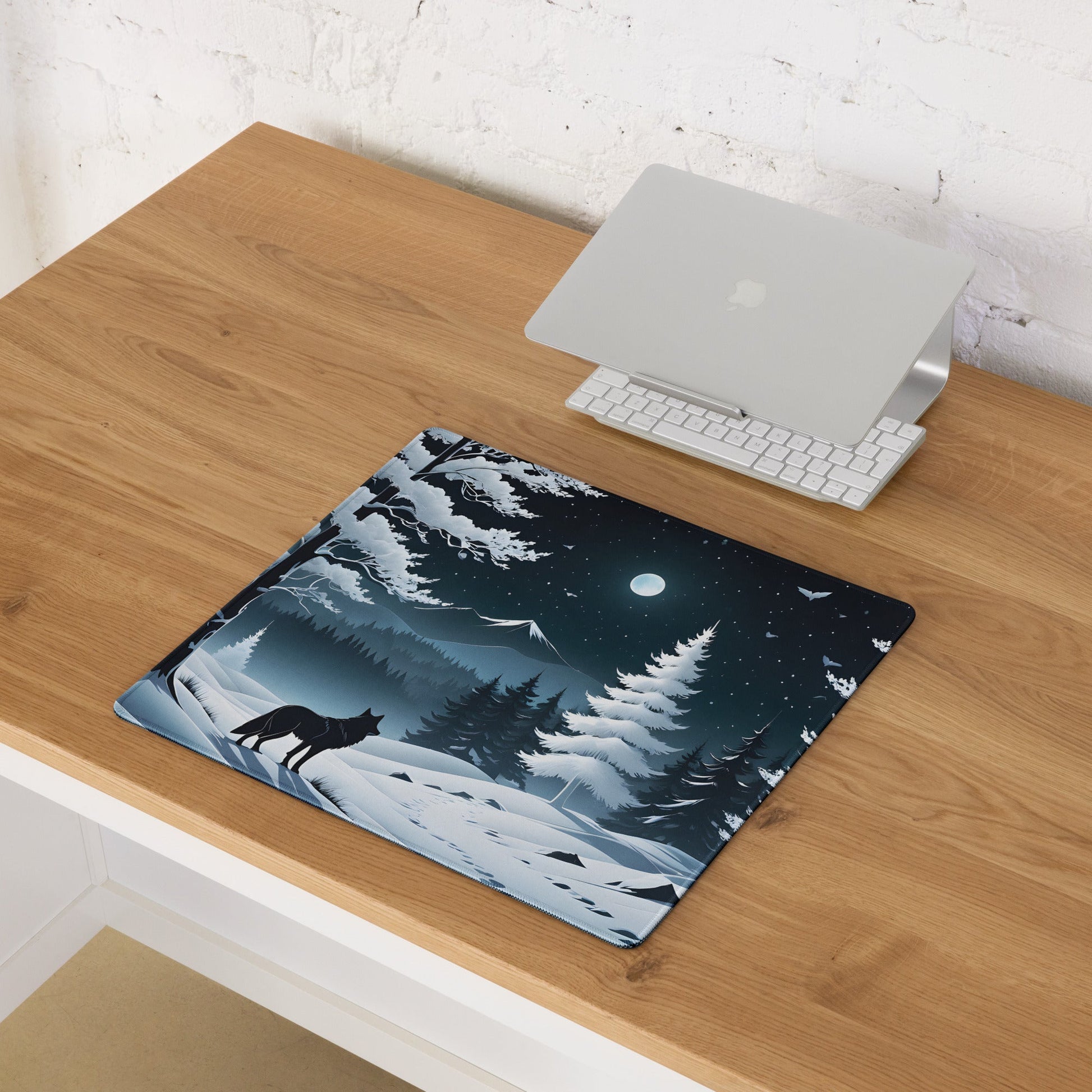 Winter Wolf Gaming Mouse Pad - Mouse Pads - Discovery Co.