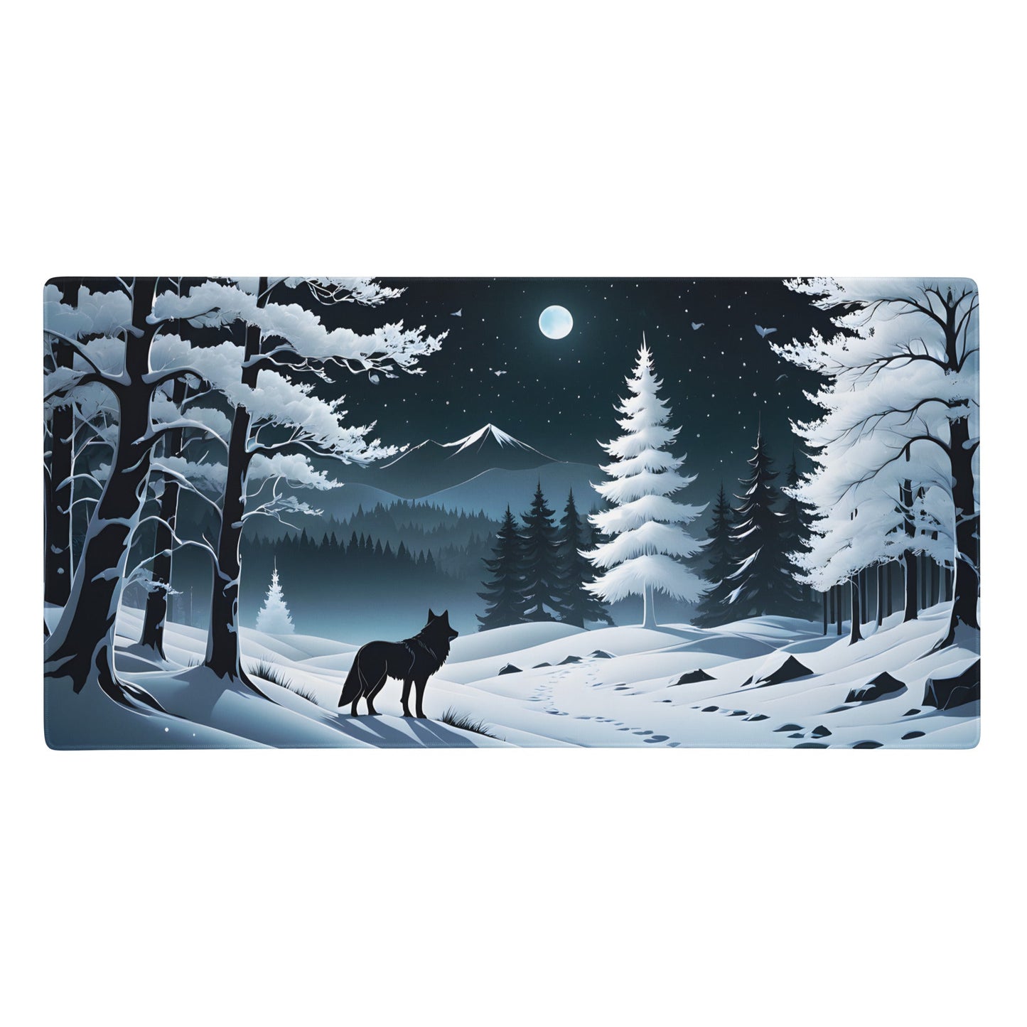 Winter Wolf Gaming Mouse Pad - Mouse Pads - Discovery Co.