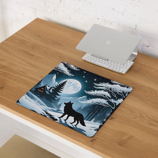 Winter Wolf II Gaming Mouse Pad - Mouse Pads - Discovery Co.