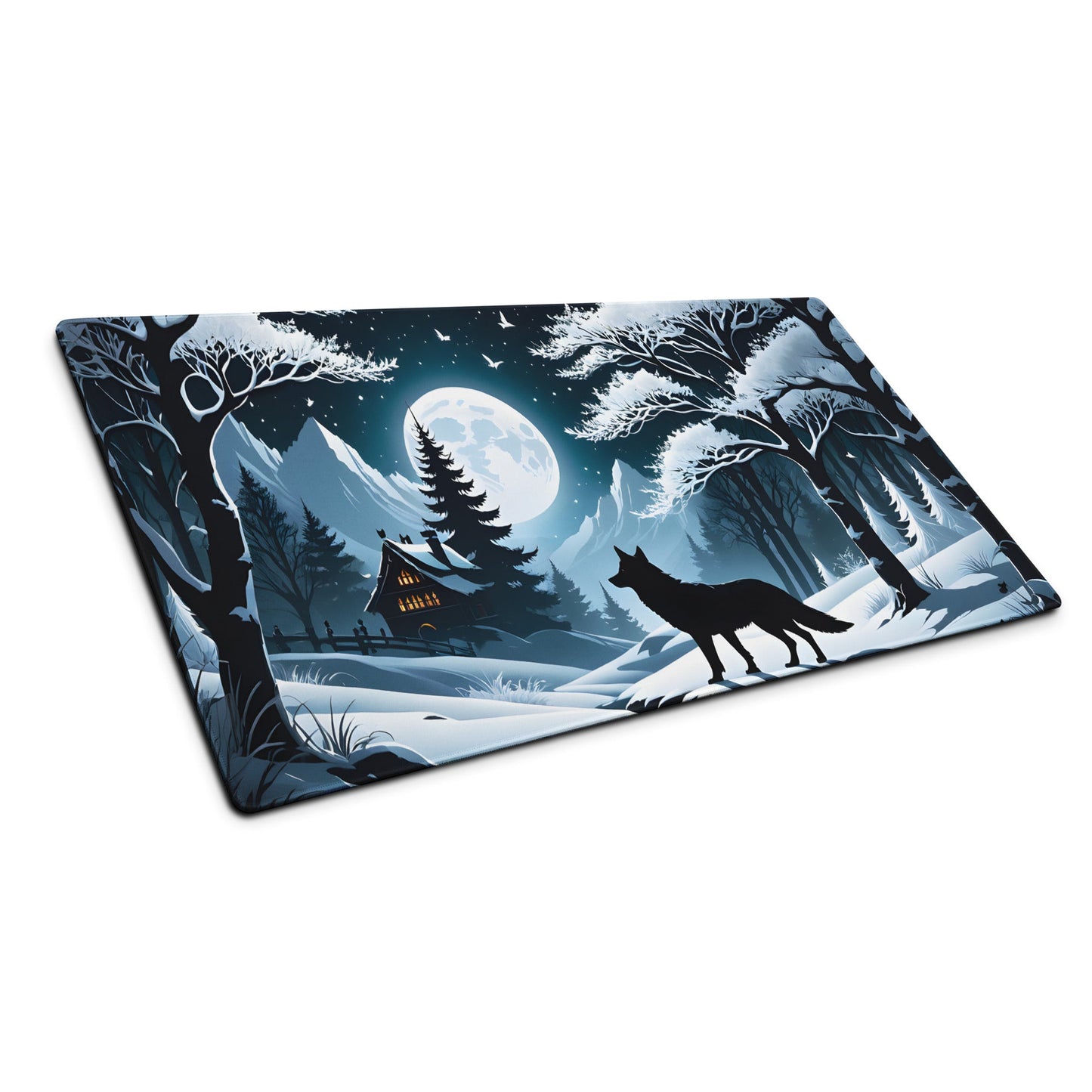 Winter Wolf II Gaming Mouse Pad - Mouse Pads - Discovery Co.