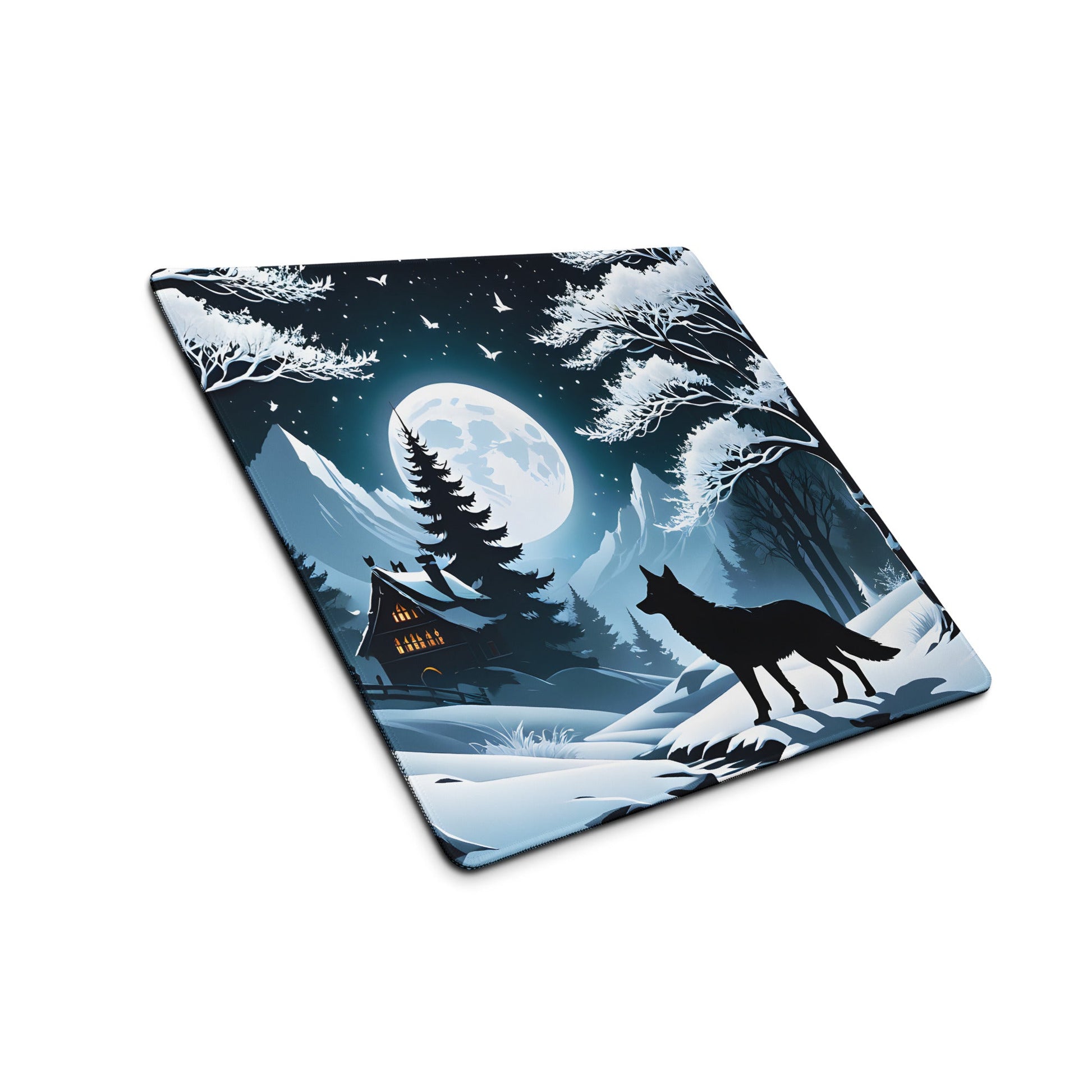 Winter Wolf II Gaming Mouse Pad - Mouse Pads - Discovery Co.