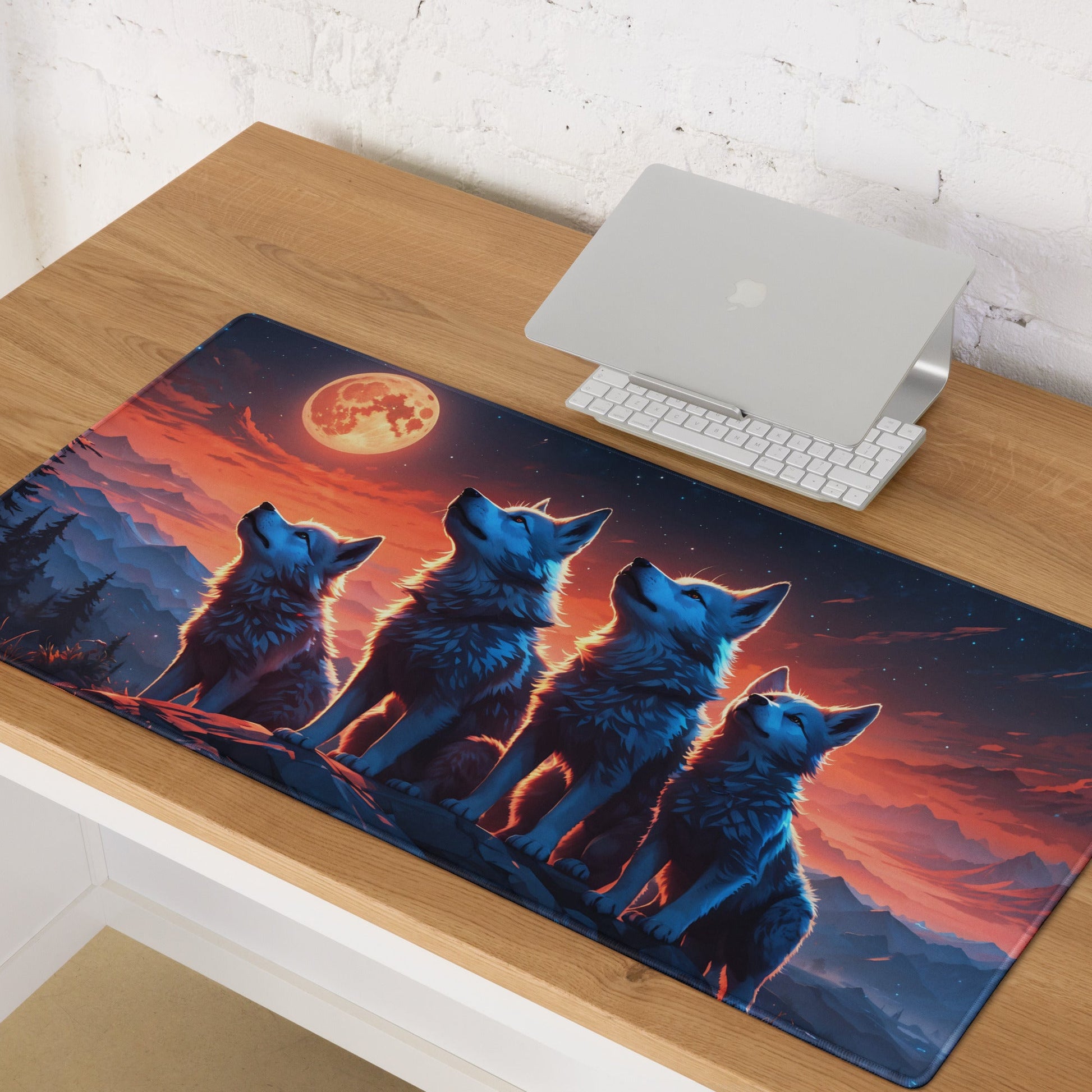 Wolf Cubs Gaming Mouse Pad - Mouse Pads - Discovery Co.