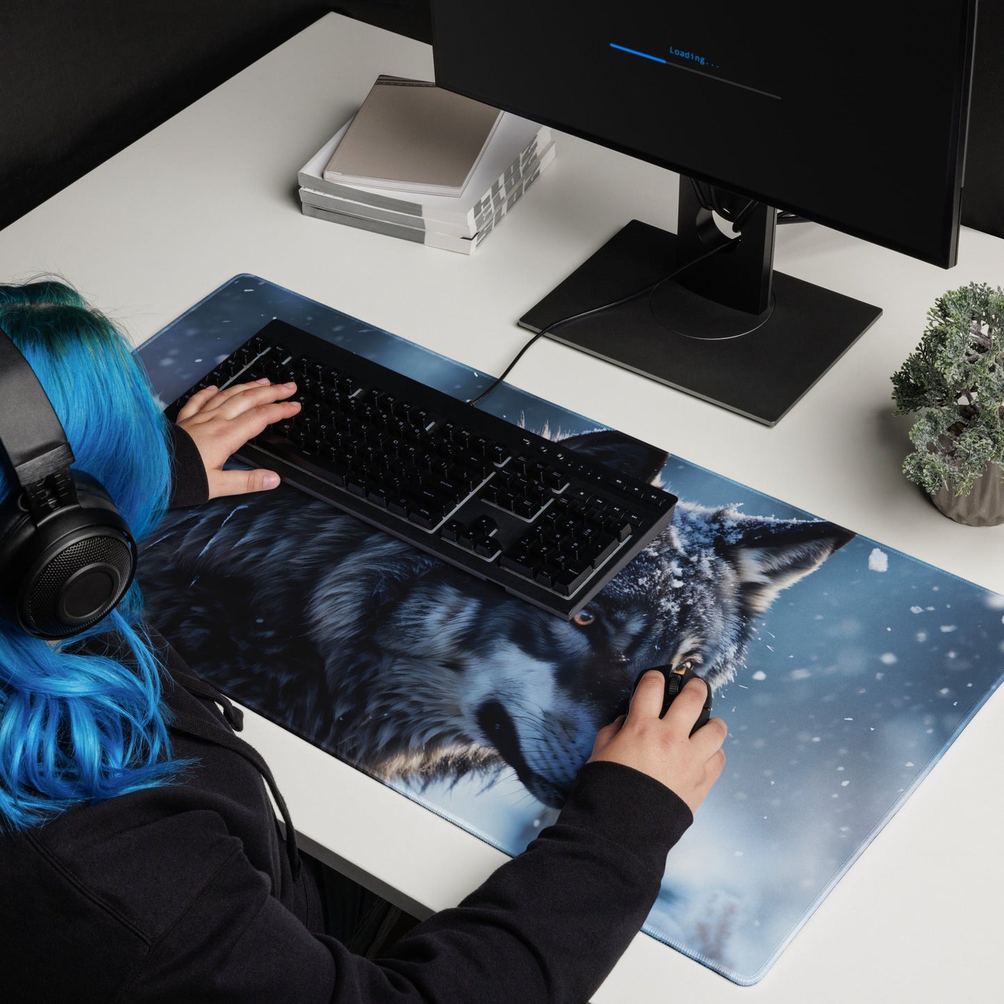 Wolf Gaming Mouse Pad - Mouse Pads - Discovery Co.