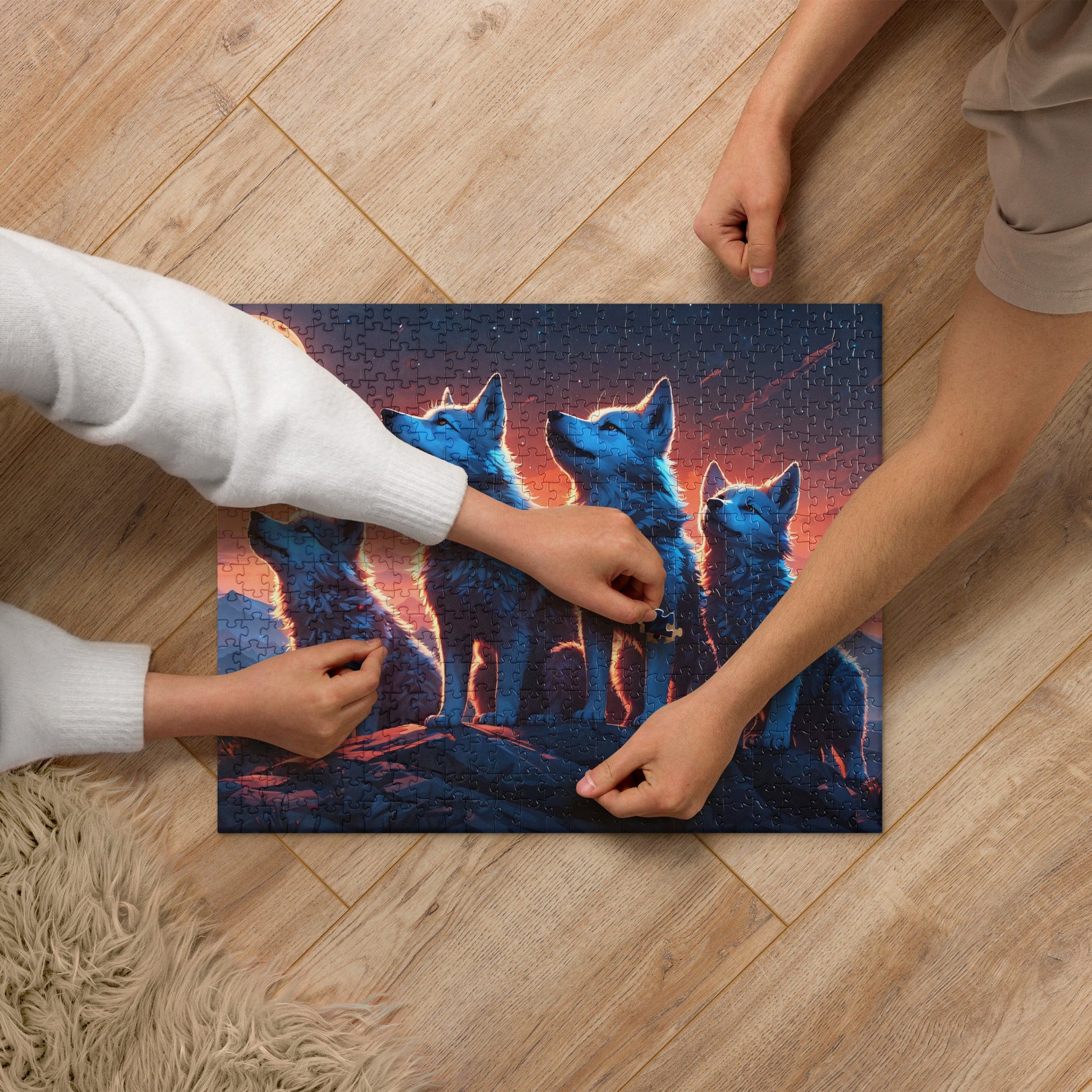 Wolf Pups Jigsaw Puzzle - Puzzle - Discovery Co.
