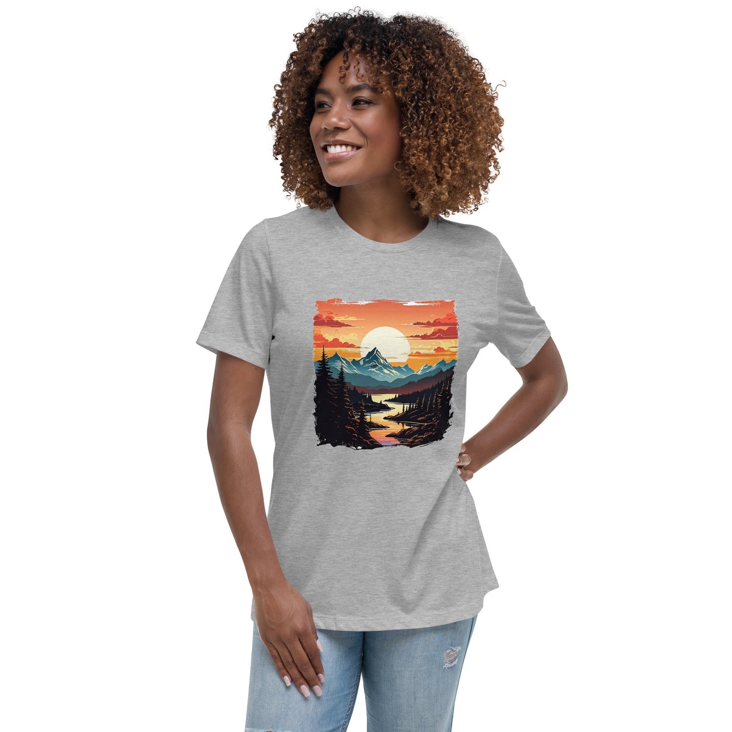 Mountain Stream Women's Relaxed T-Shirt