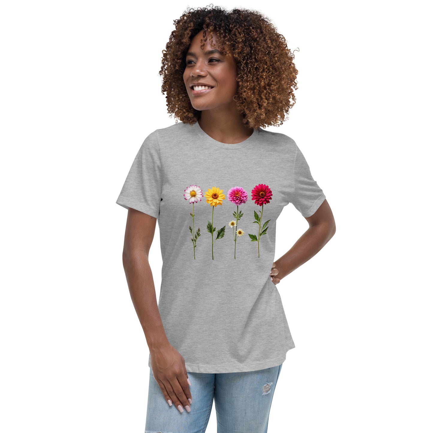 Flowers Women's Relaxed T-Shirt