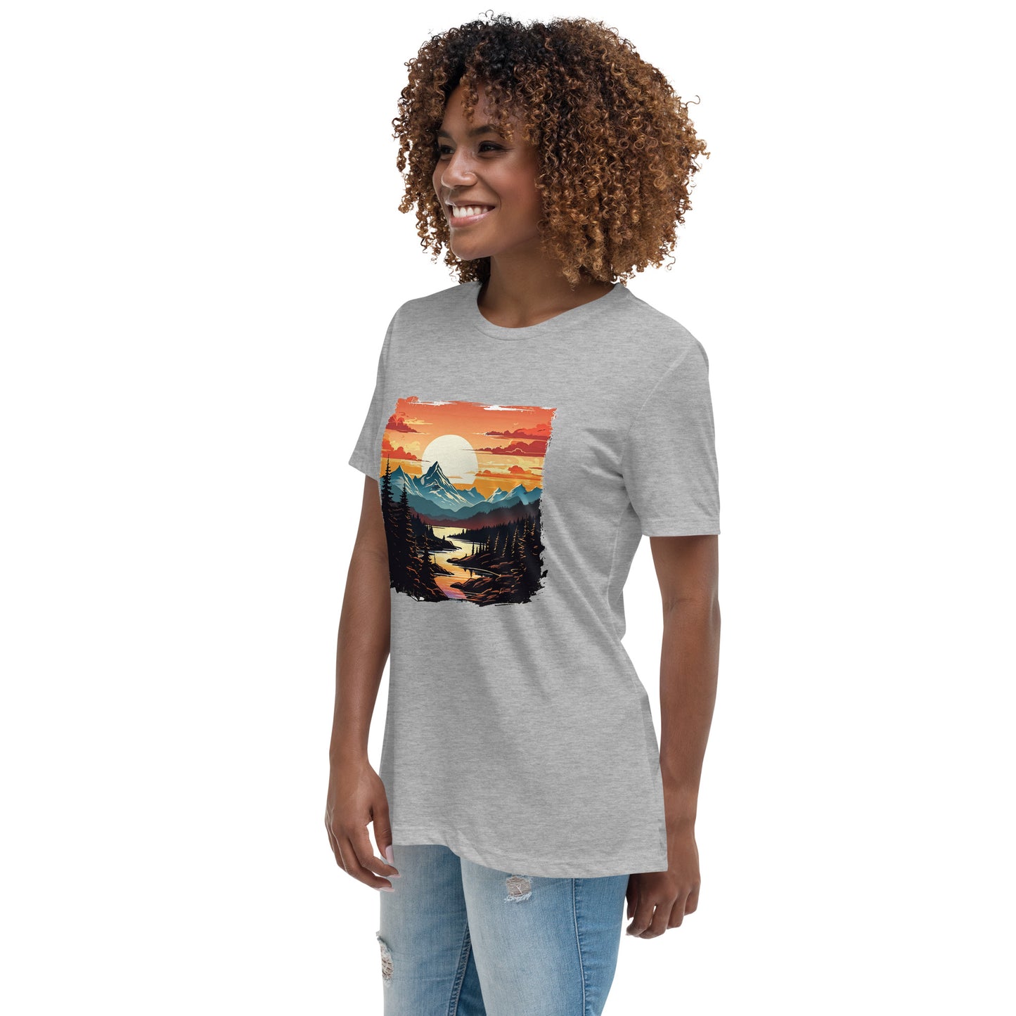 Mountain Stream Women's Relaxed T-Shirt