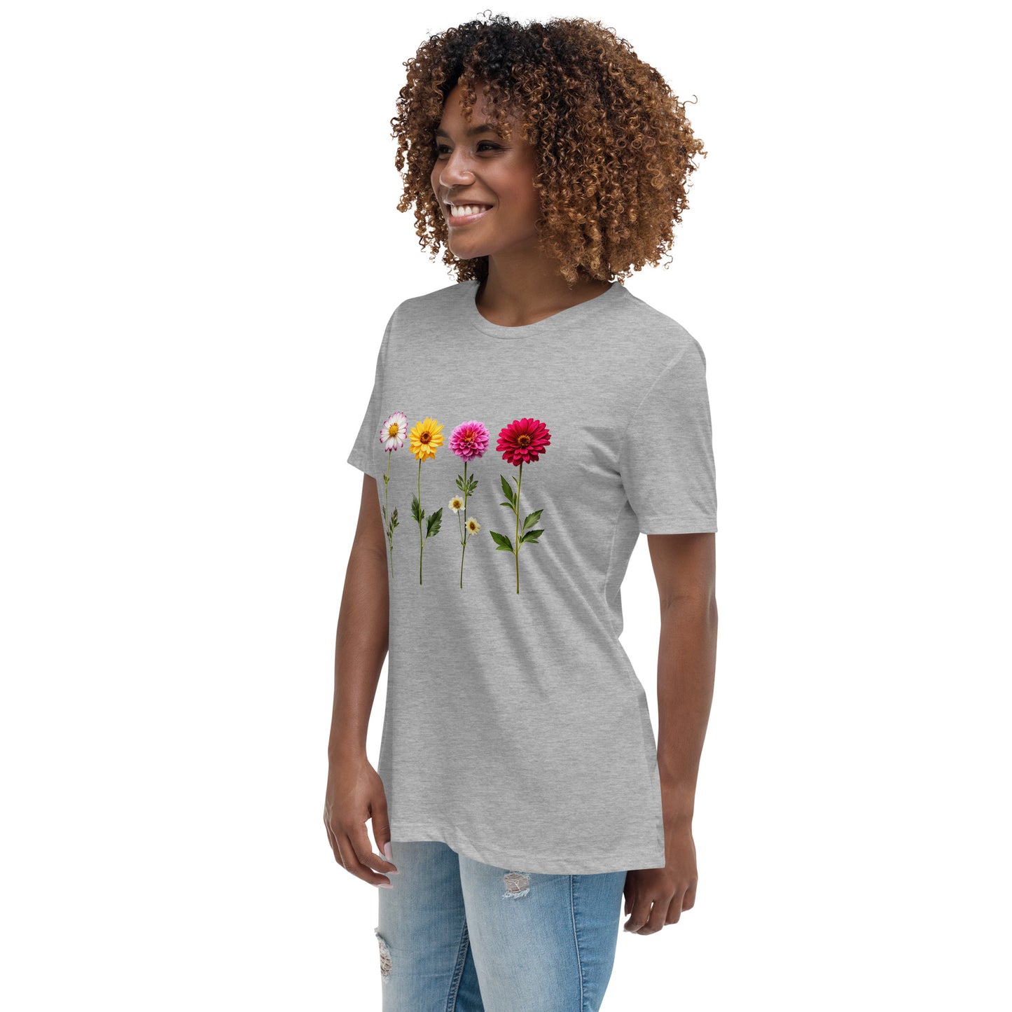 Flowers Women's Relaxed T-Shirt