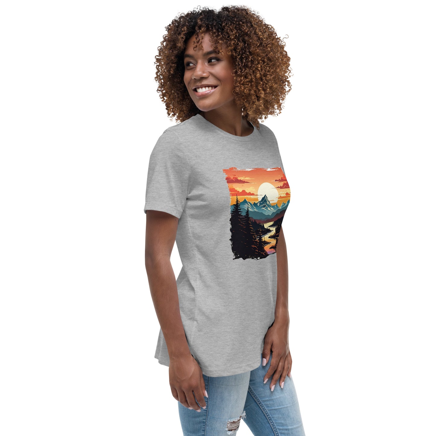 Mountain Stream Women's Relaxed T-Shirt