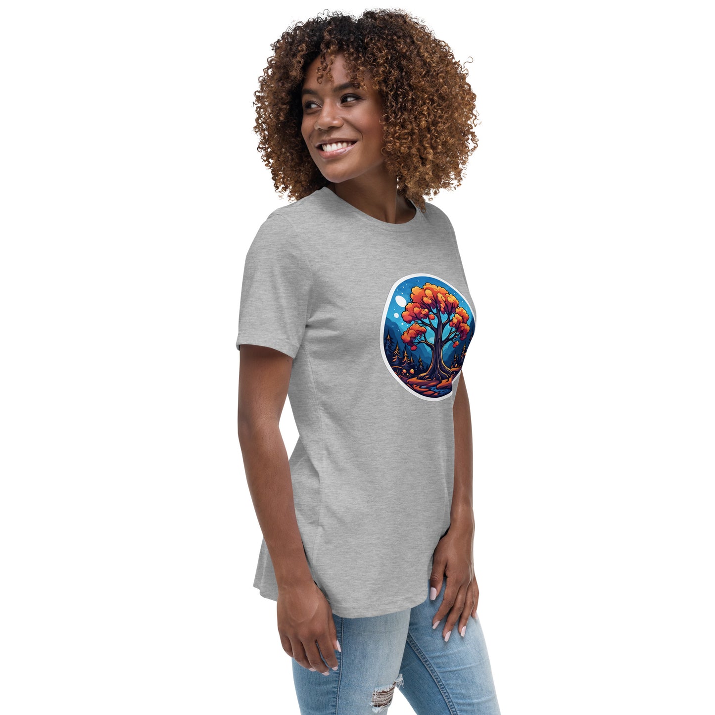 Orange Tree Women's Relaxed T-Shirt