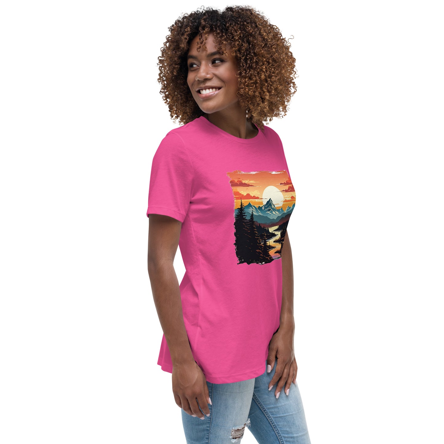 Mountain Stream Women's Relaxed T-Shirt