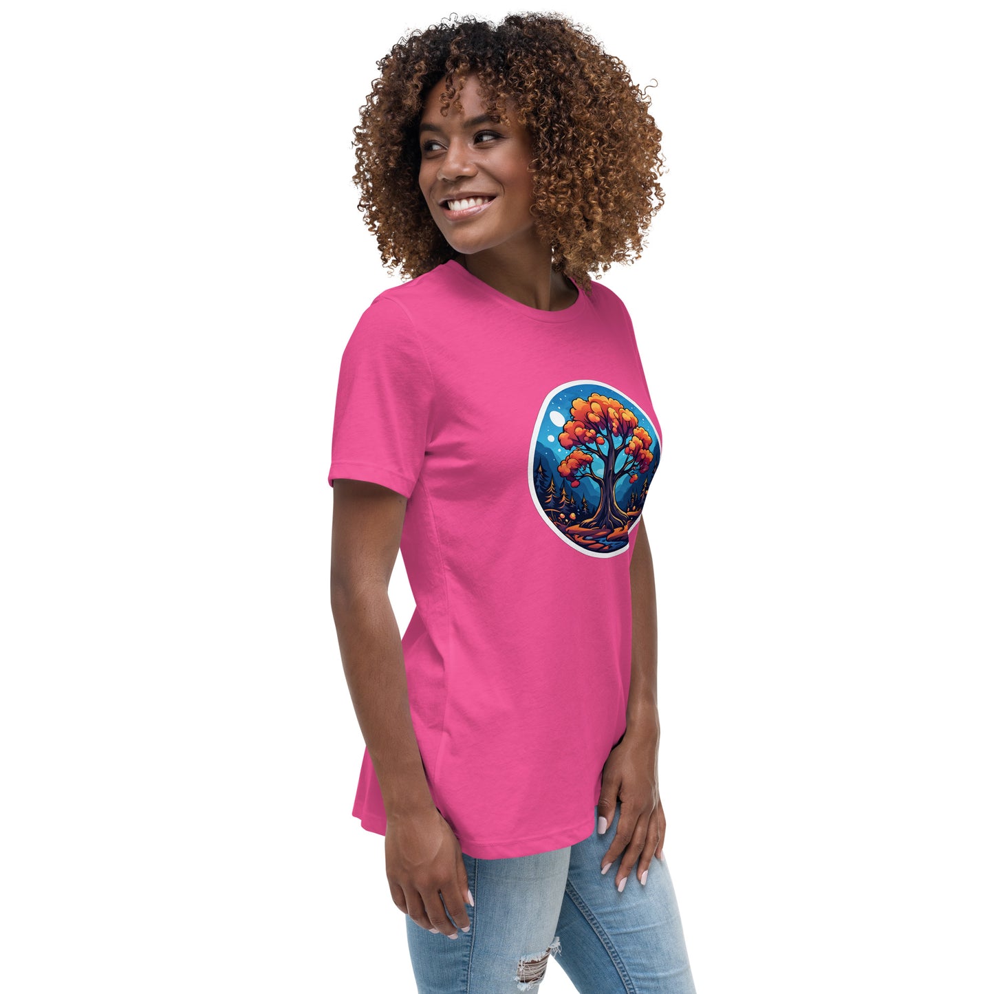 Orange Tree Women's Relaxed T-Shirt