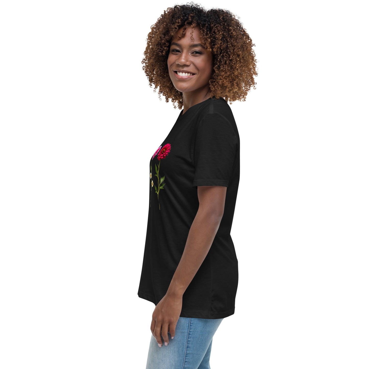 Flowers Women's Relaxed T-Shirt