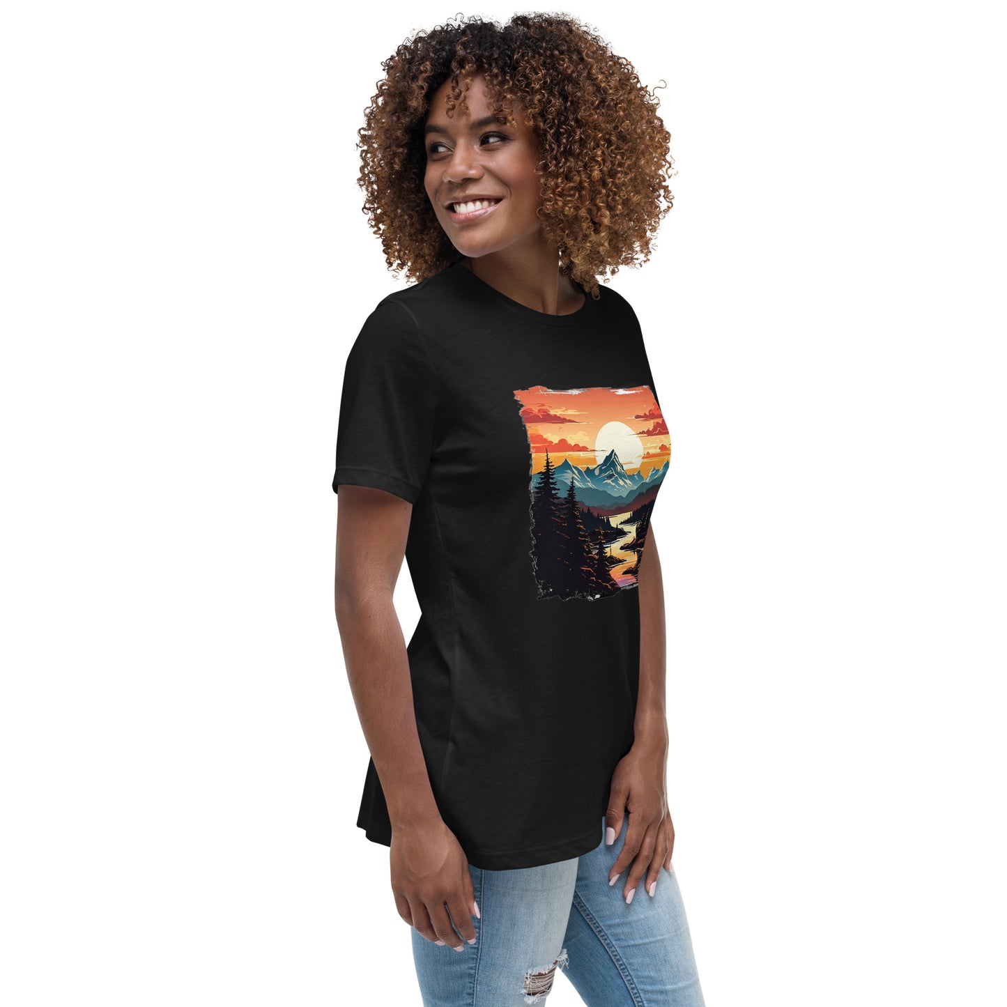 Mountain Stream Women's Relaxed T-Shirt