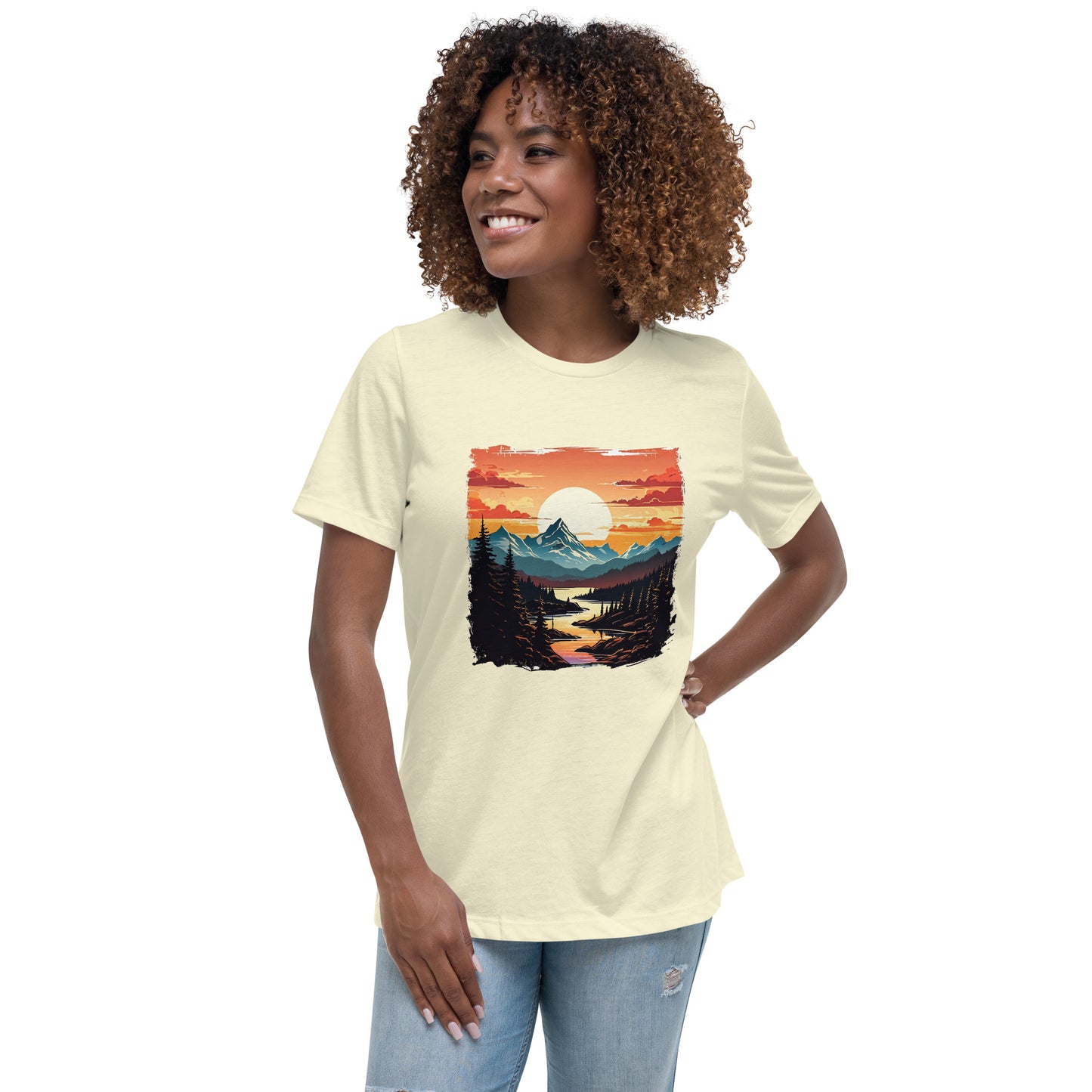 Mountain Stream Women's Relaxed T-Shirt