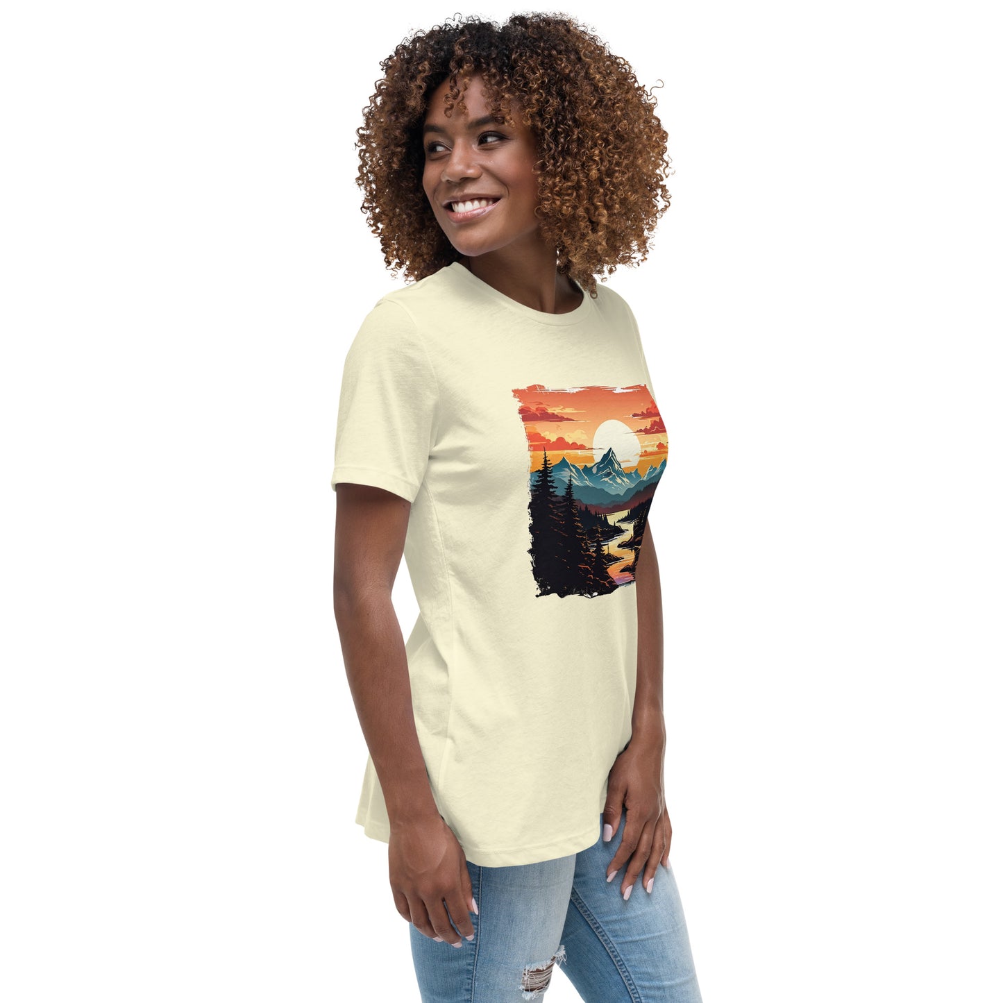 Mountain Stream Women's Relaxed T-Shirt