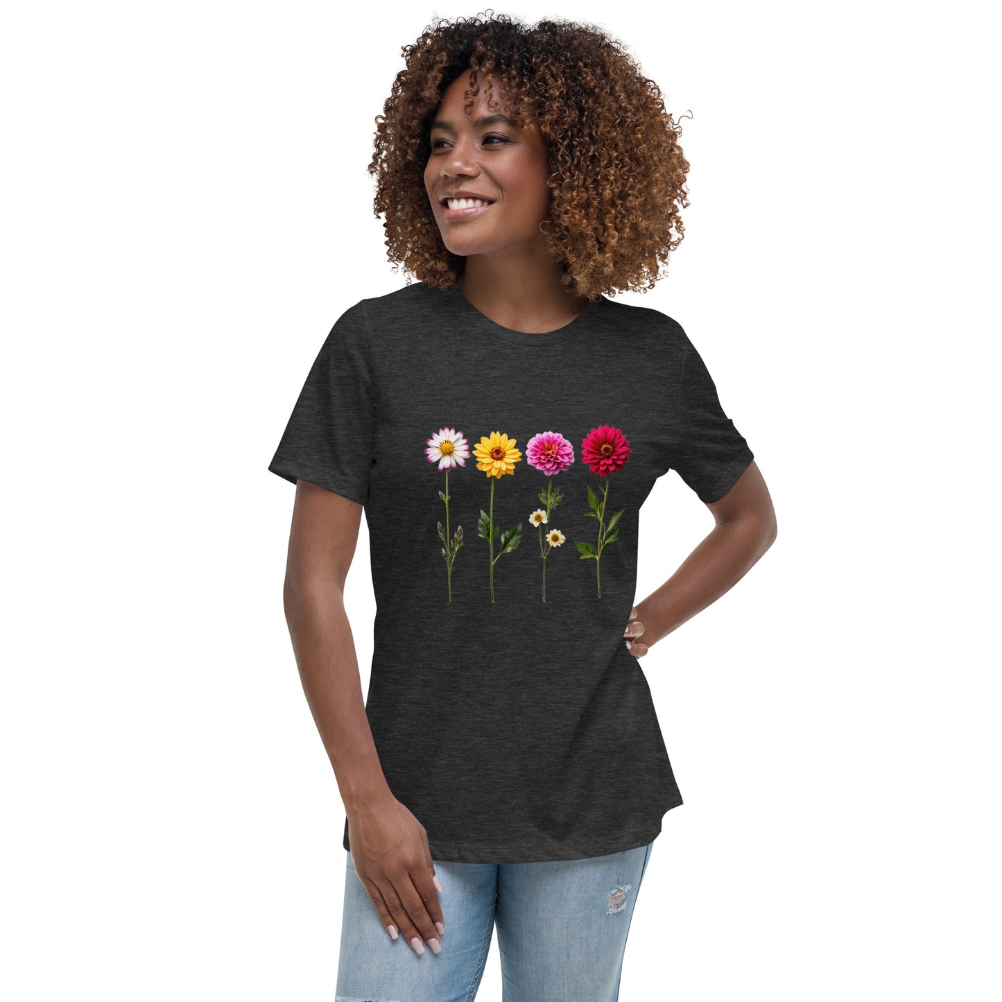 Flowers Women's Relaxed T-Shirt