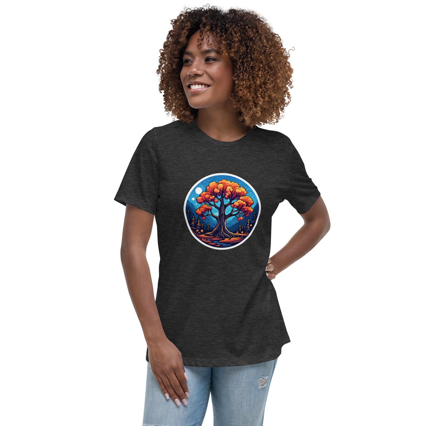 Orange Tree Women's Relaxed T-Shirt