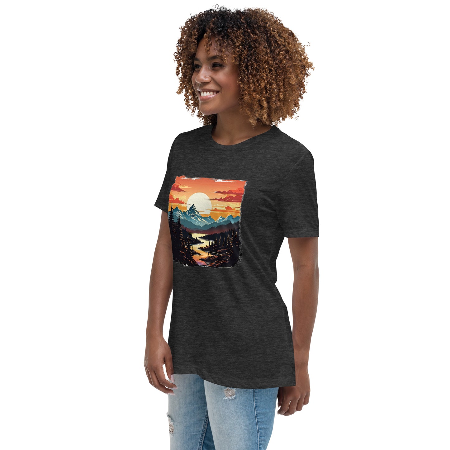 Mountain Stream Women's Relaxed T-Shirt