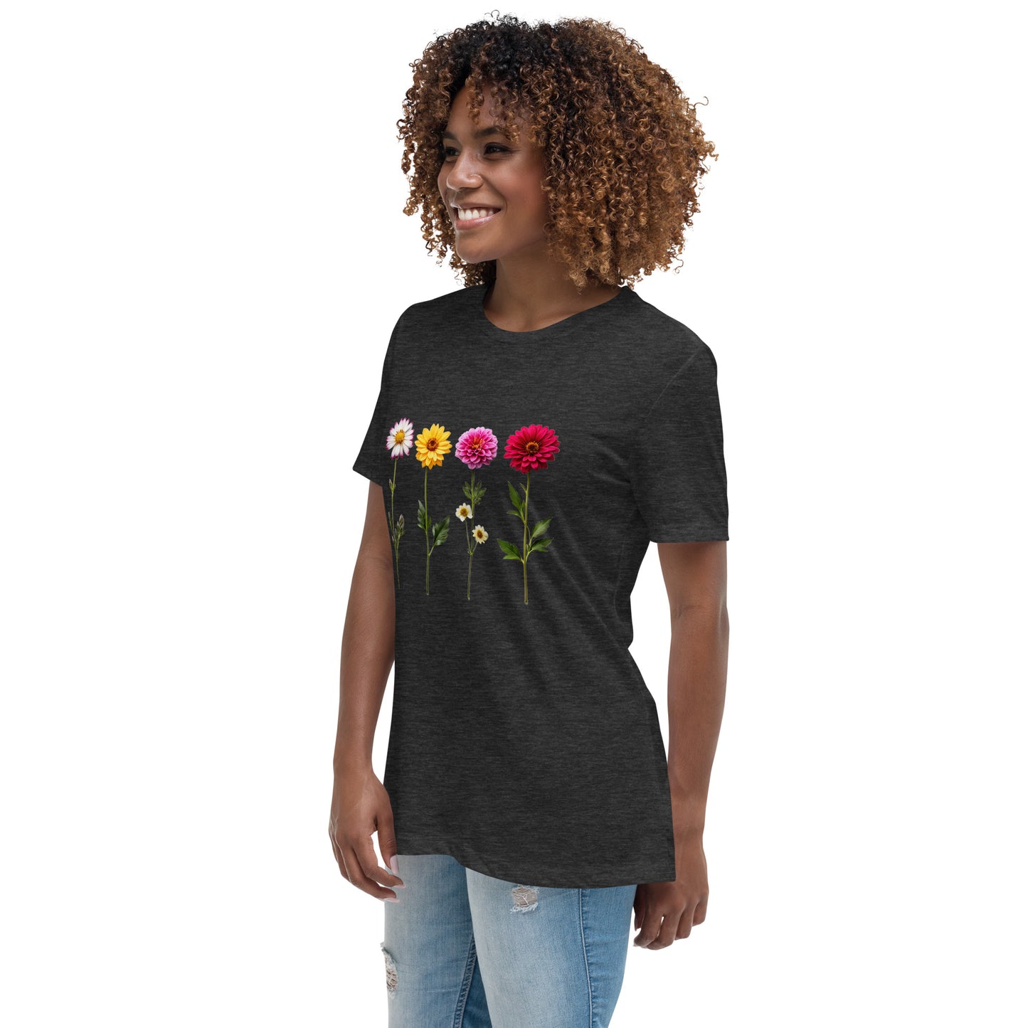 Flowers Women's Relaxed T-Shirt