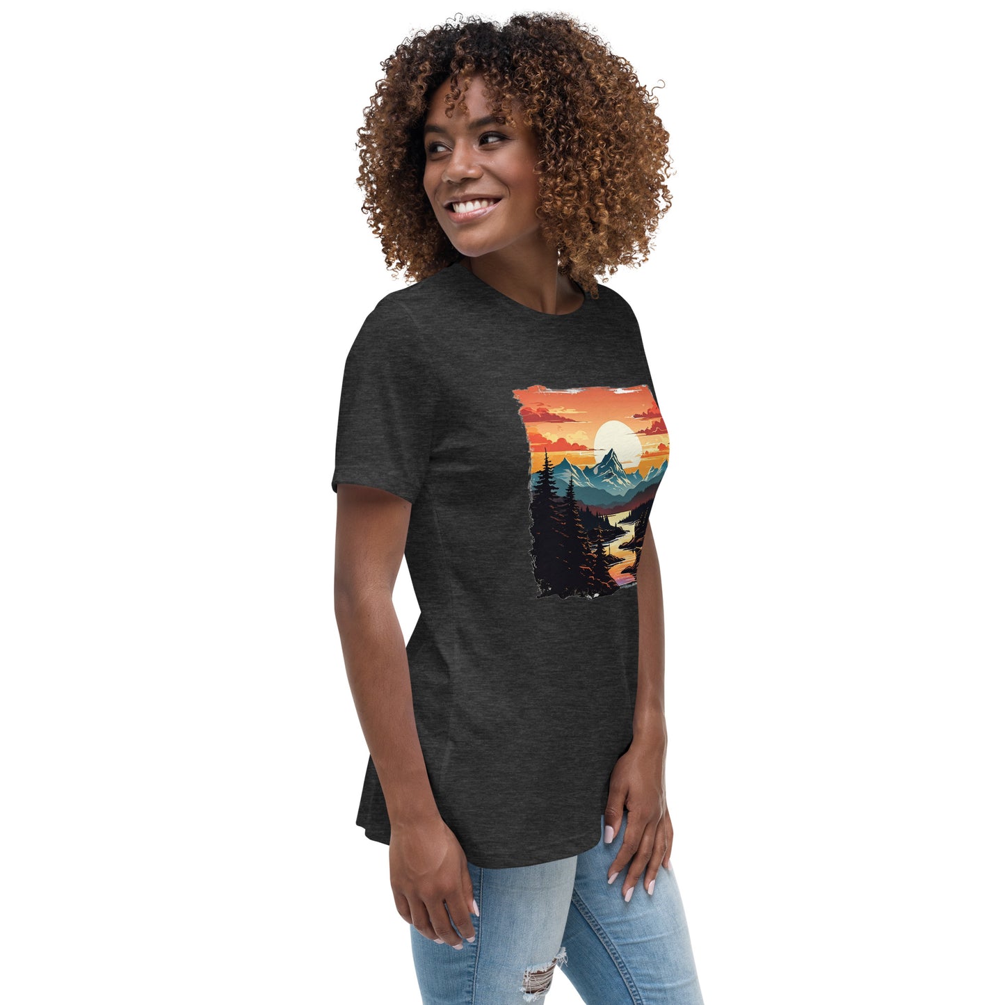 Mountain Stream Women's Relaxed T-Shirt