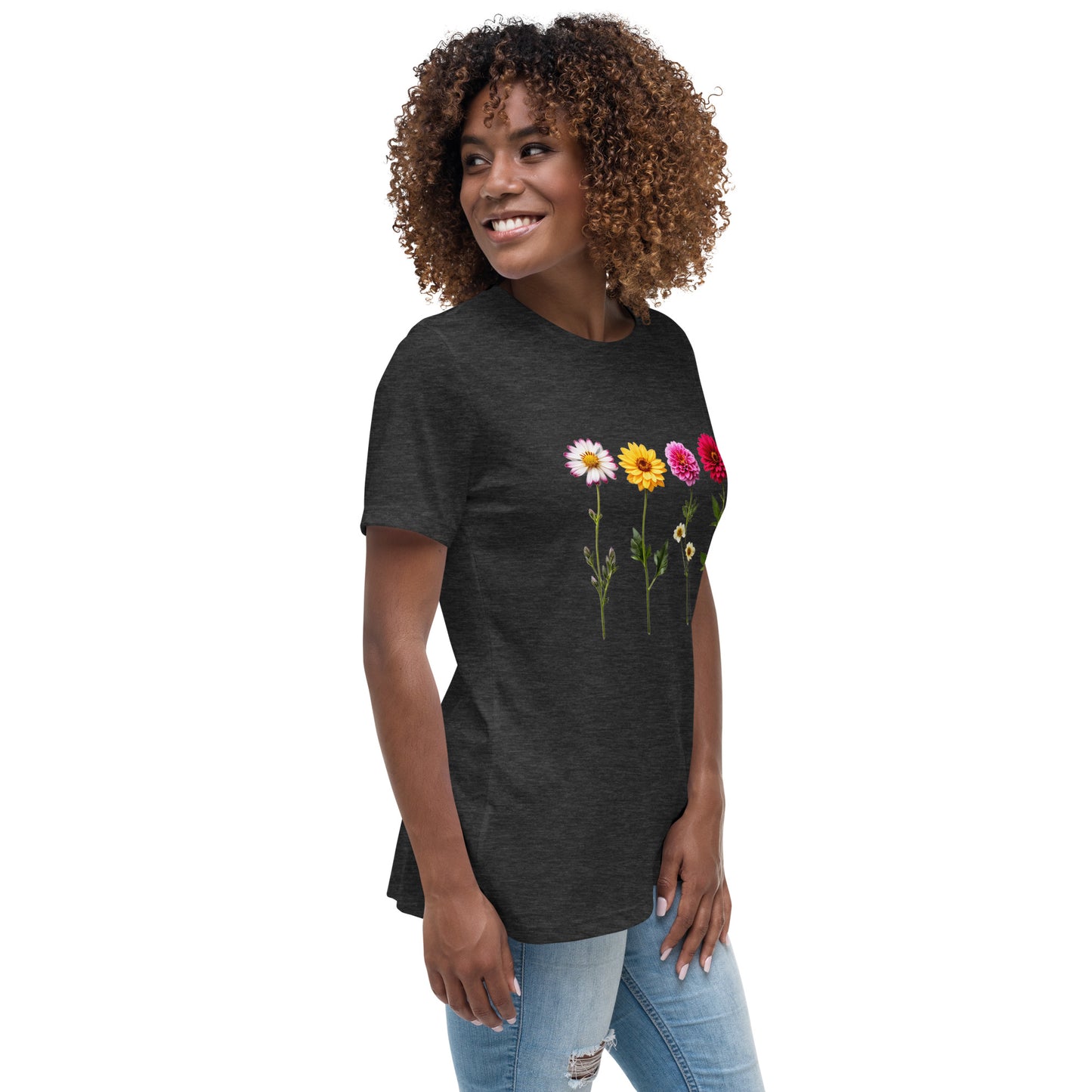 Flowers Women's Relaxed T-Shirt