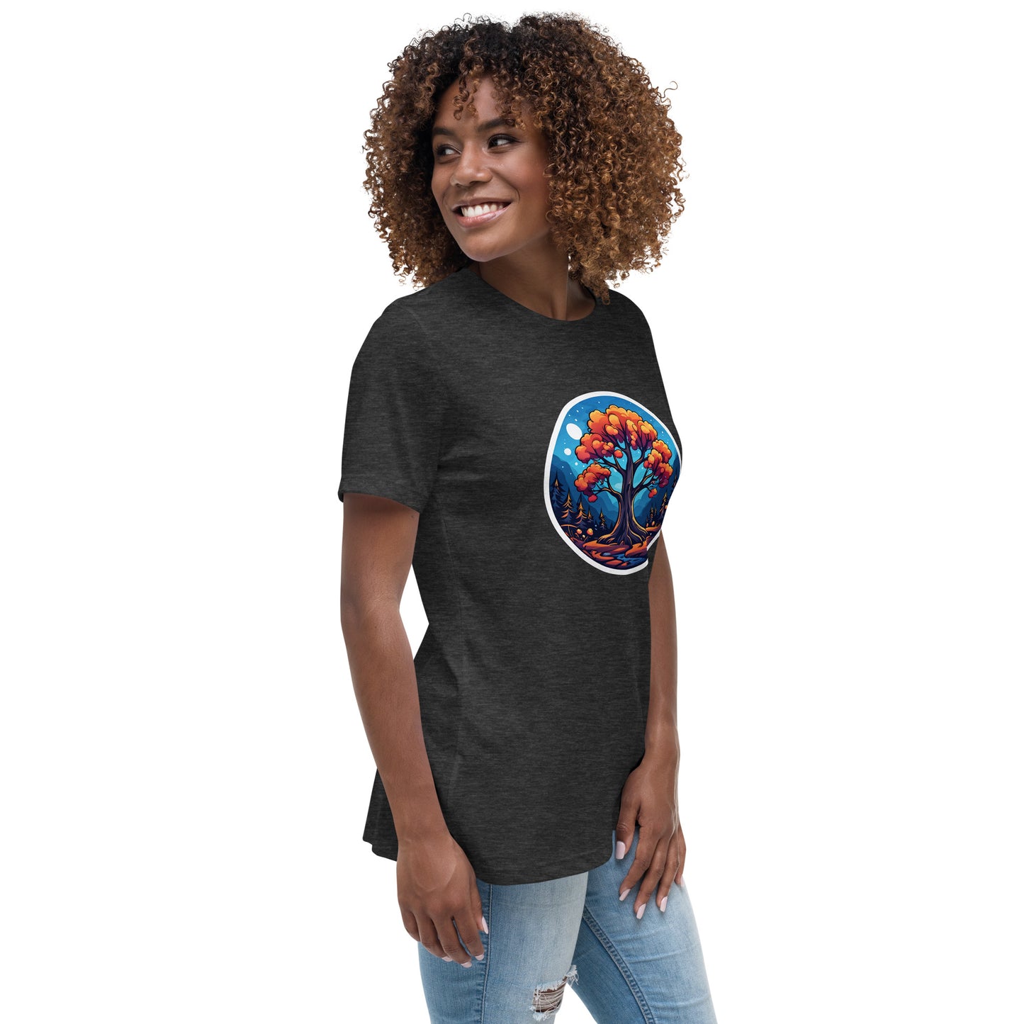 Orange Tree Women's Relaxed T-Shirt