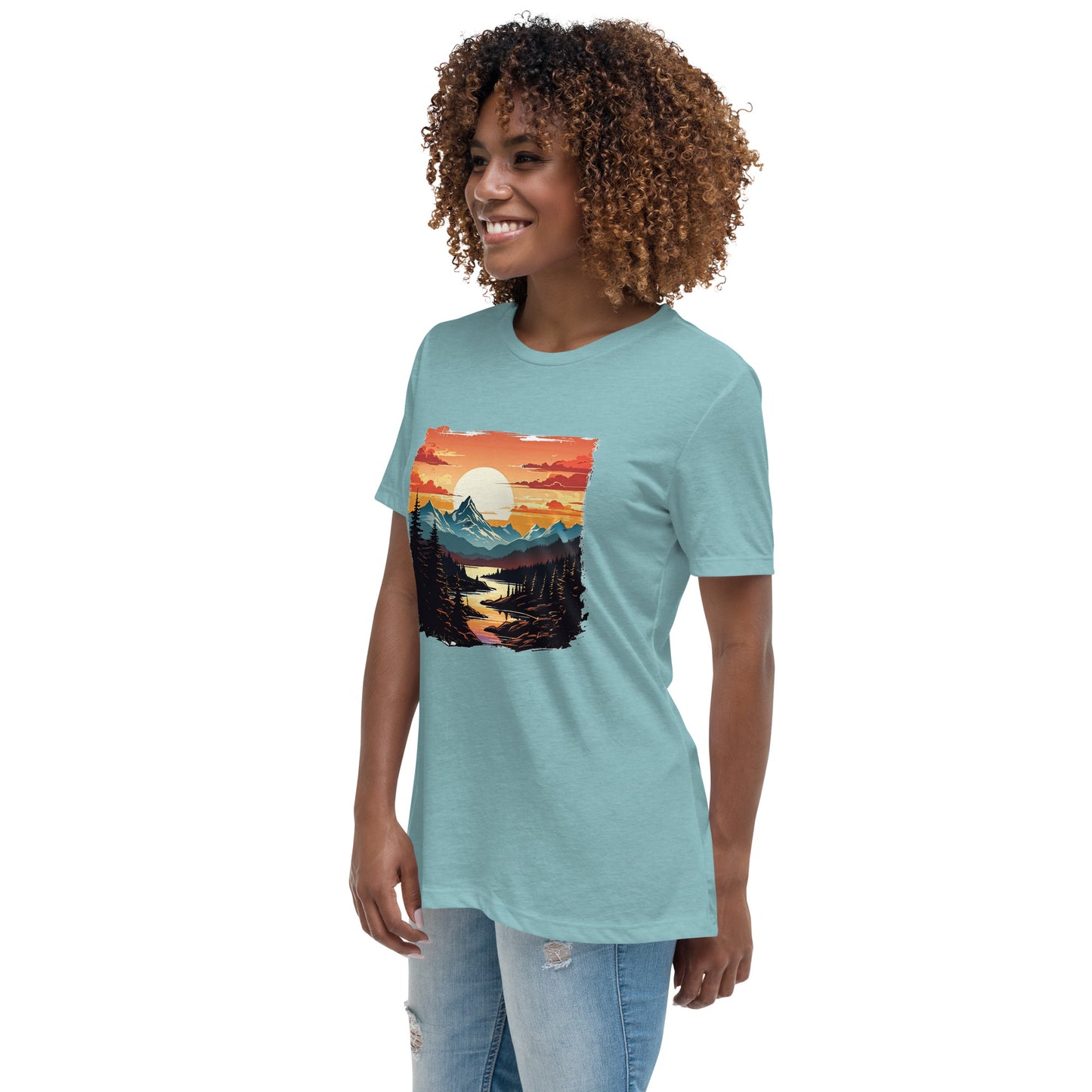 Mountain Stream Women's Relaxed T-Shirt