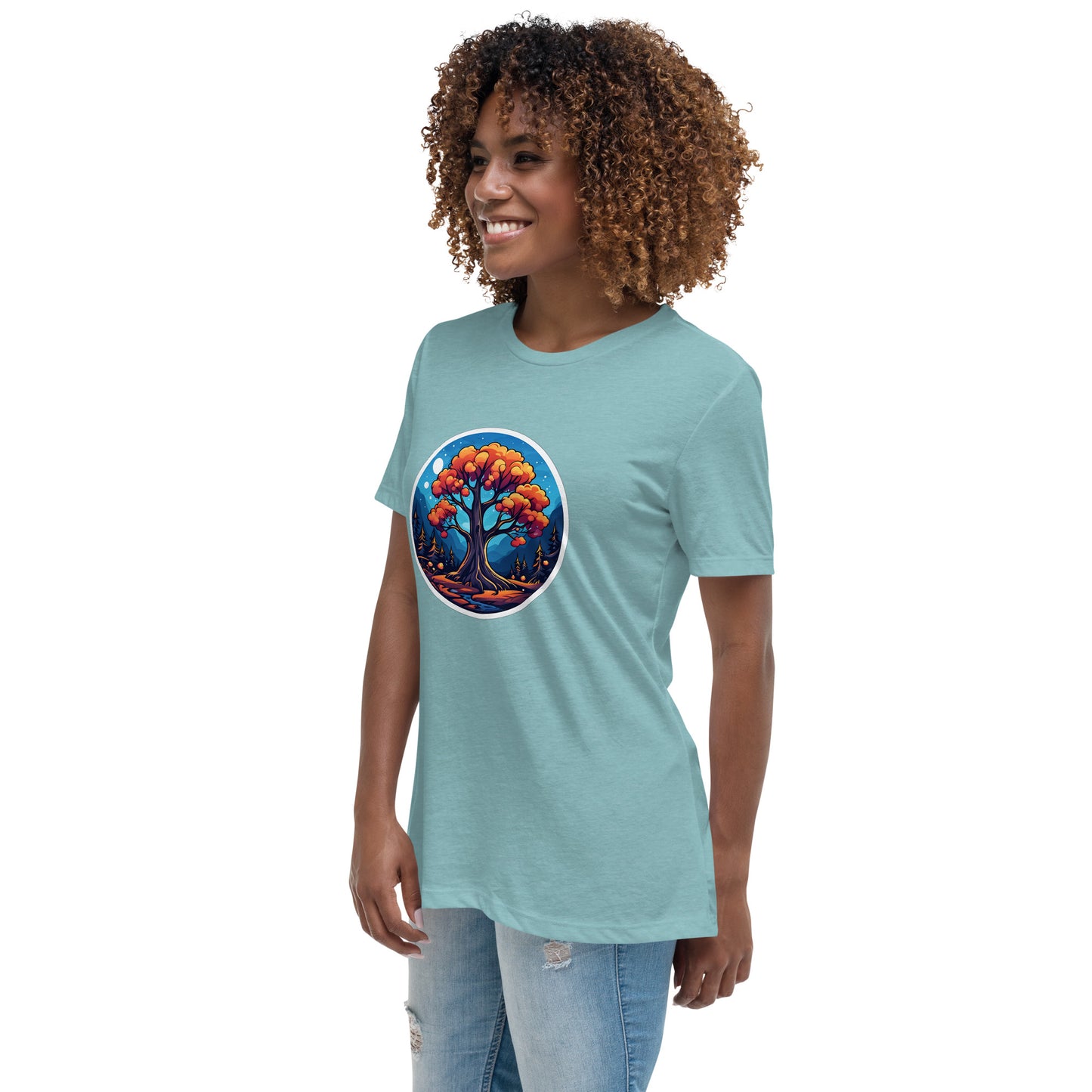 Orange Tree Women's Relaxed T-Shirt