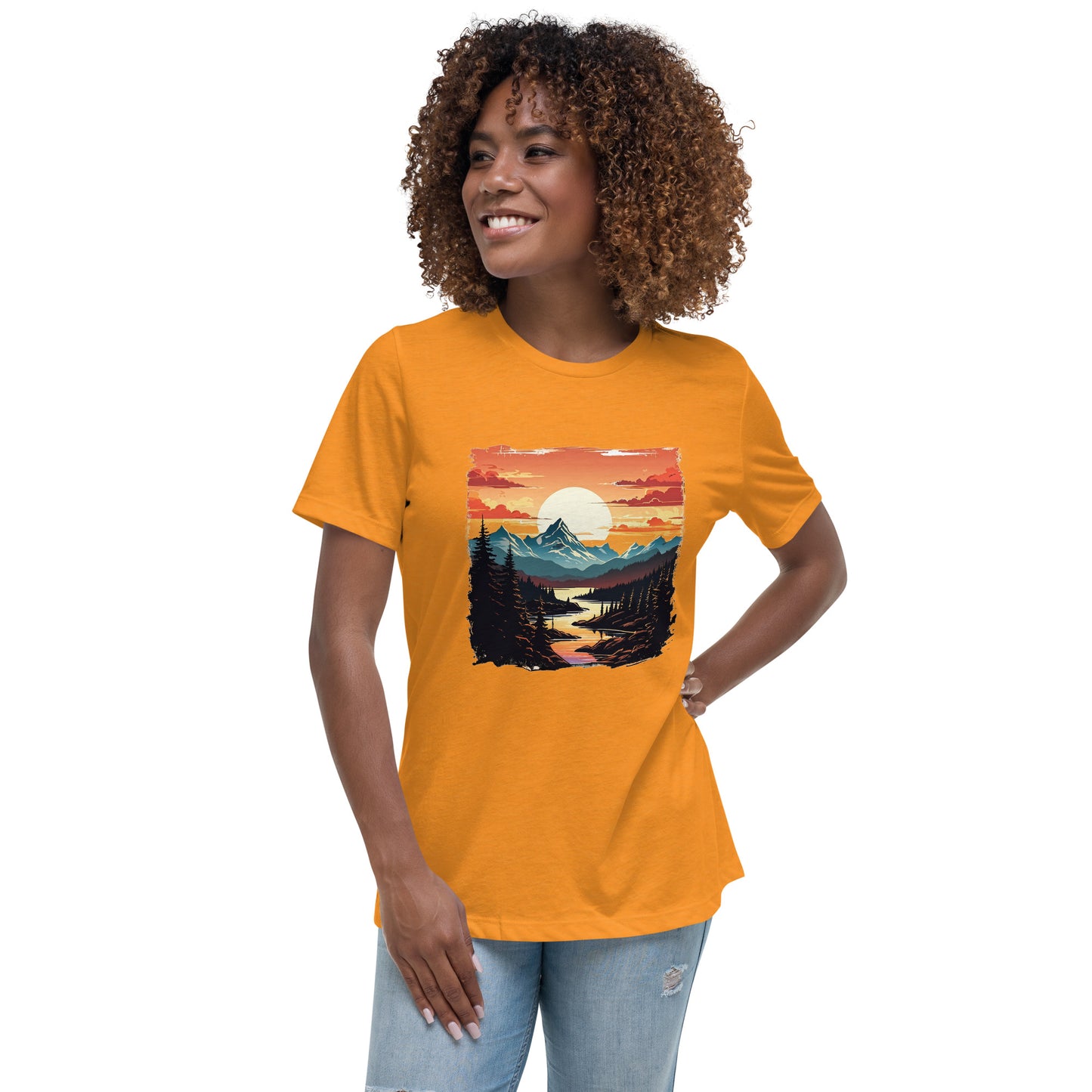 Mountain Stream Women's Relaxed T-Shirt