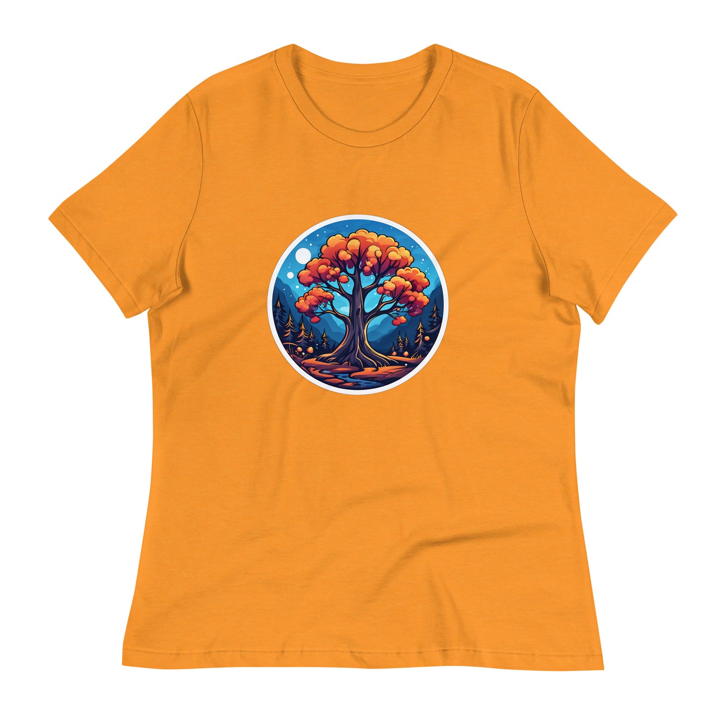 Orange Tree Women's Relaxed T-Shirt