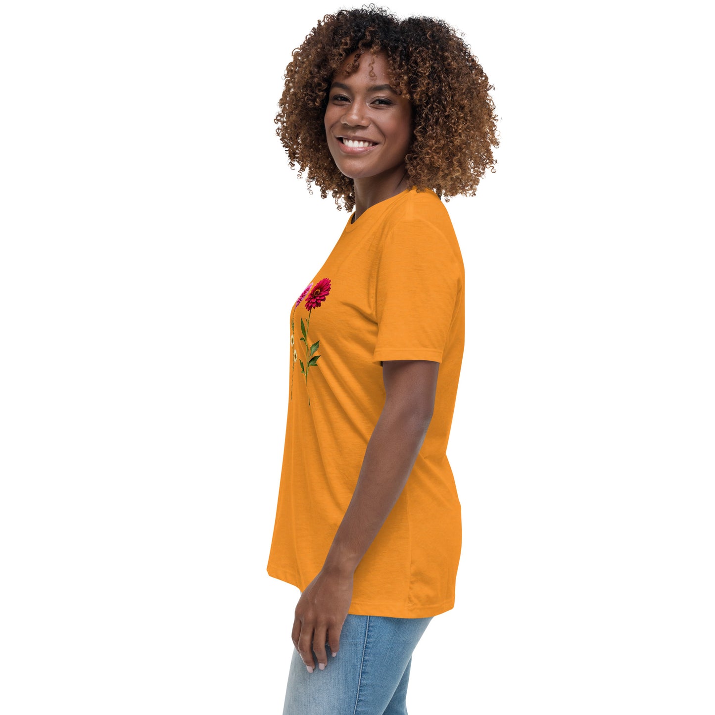 Flowers Women's Relaxed T-Shirt