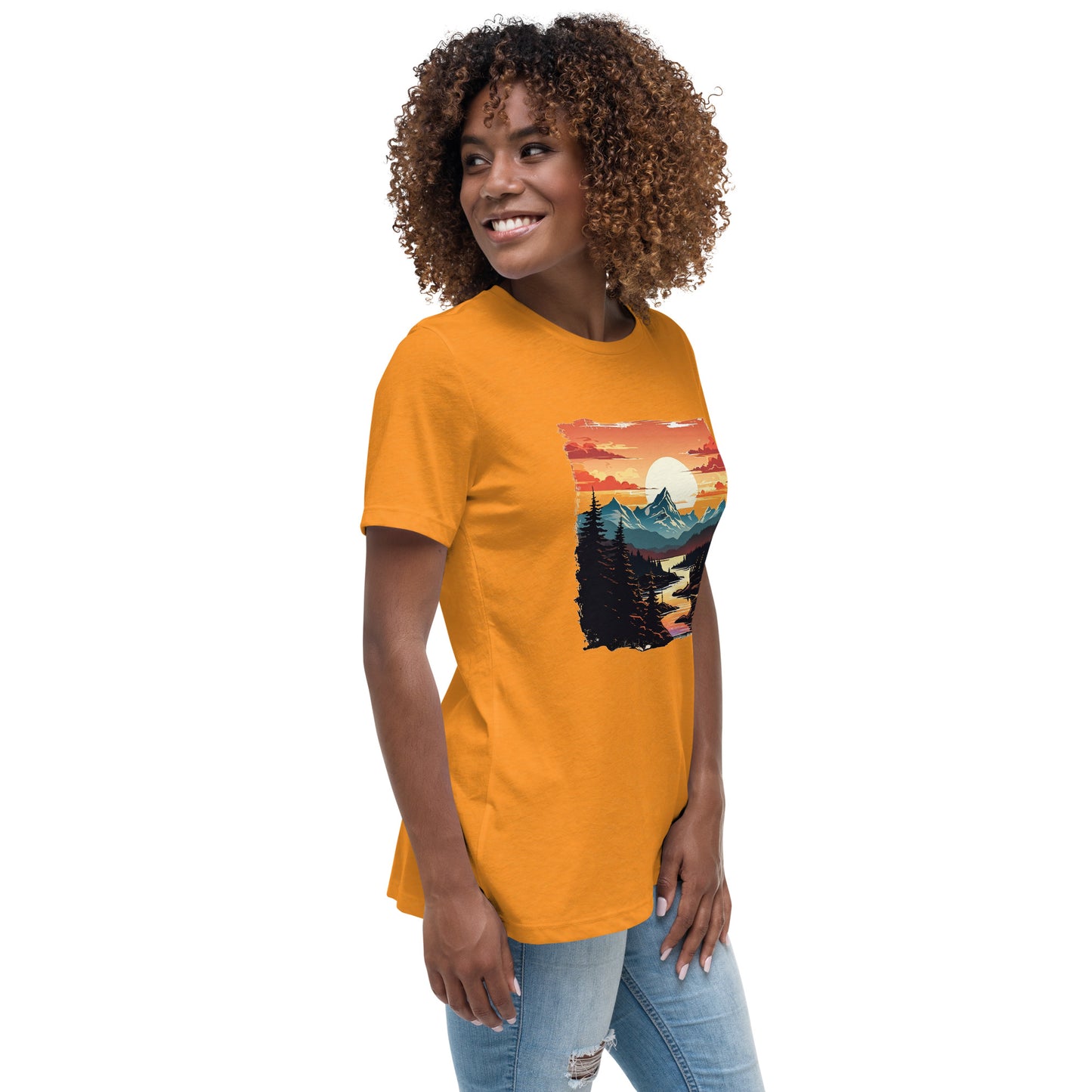 Mountain Stream Women's Relaxed T-Shirt