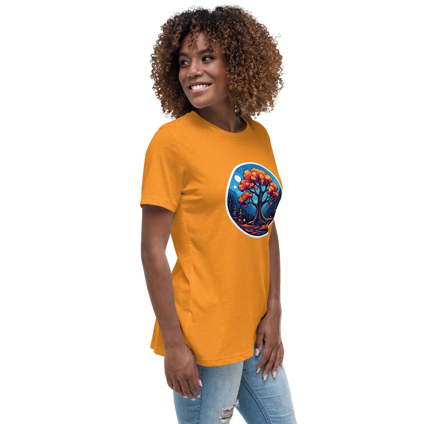 Orange Tree Women's Relaxed T-Shirt