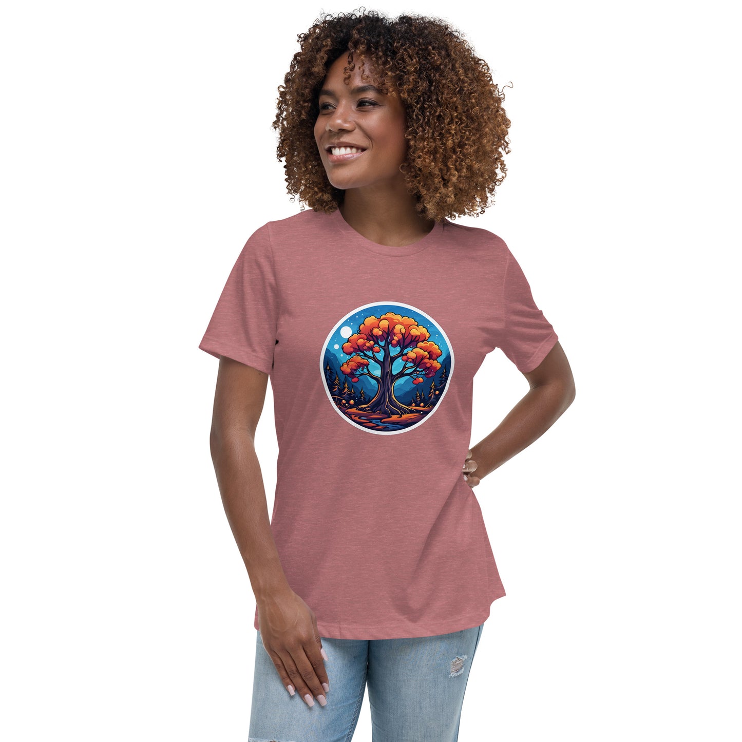 Orange Tree Women's Relaxed T-Shirt