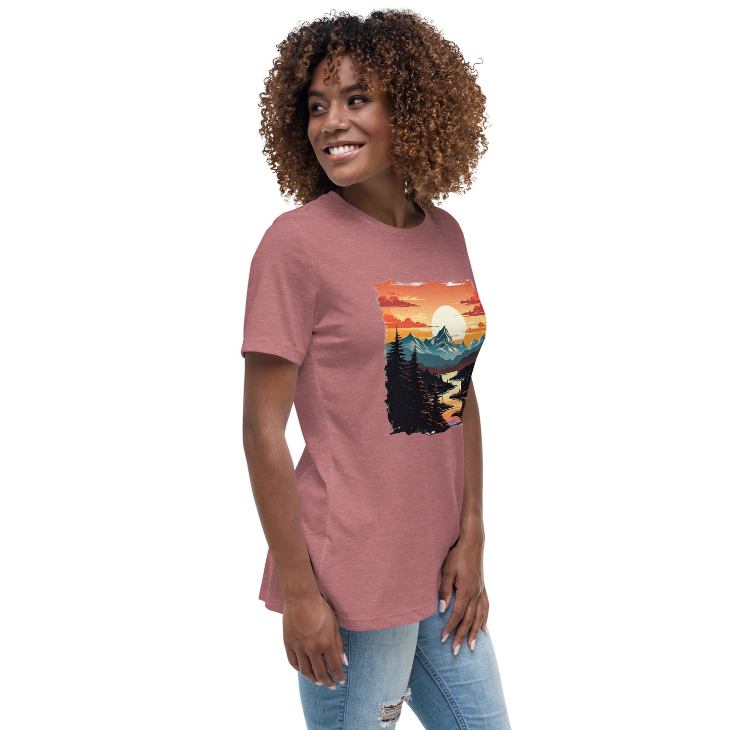 Mountain Stream Women's Relaxed T-Shirt