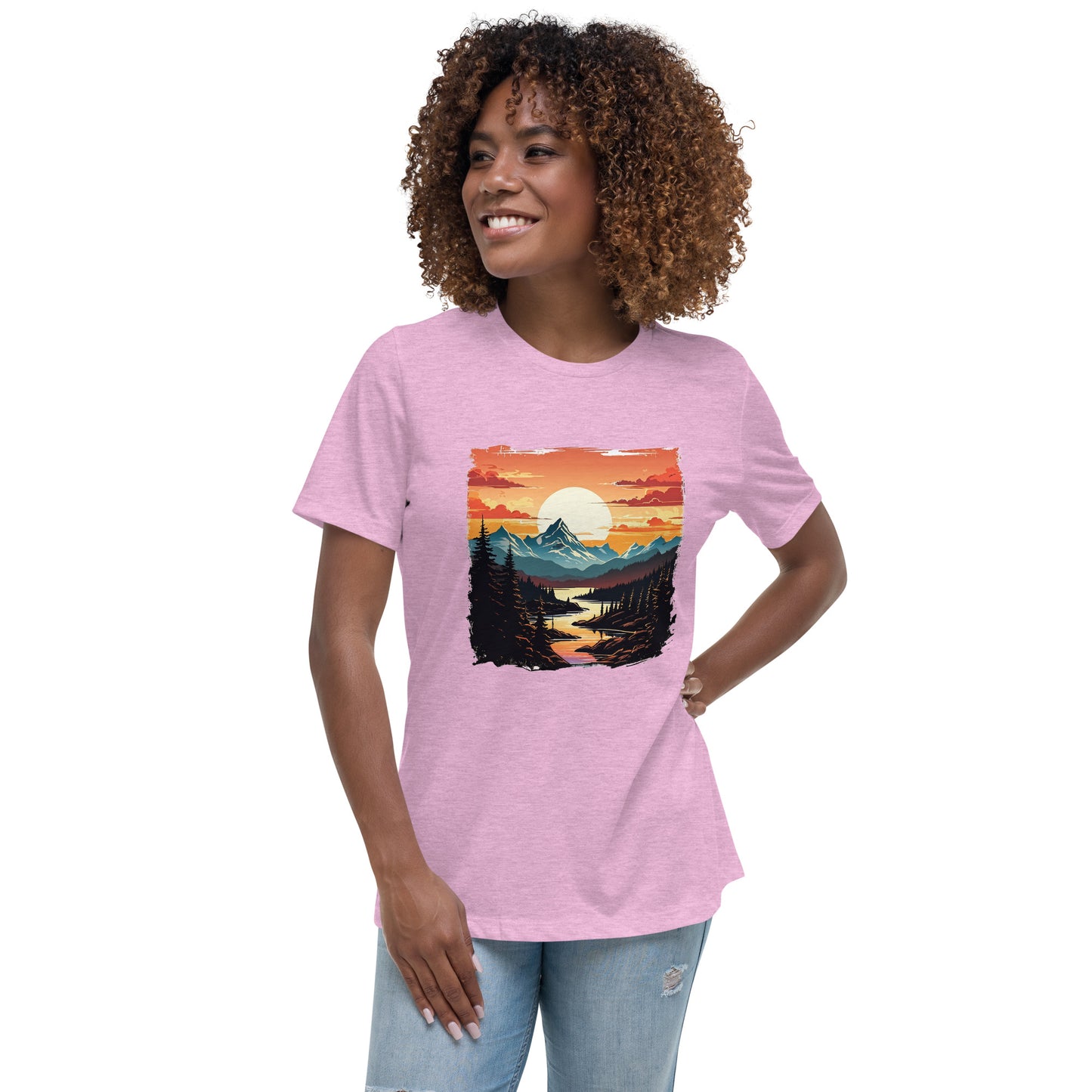 Mountain Stream Women's Relaxed T-Shirt